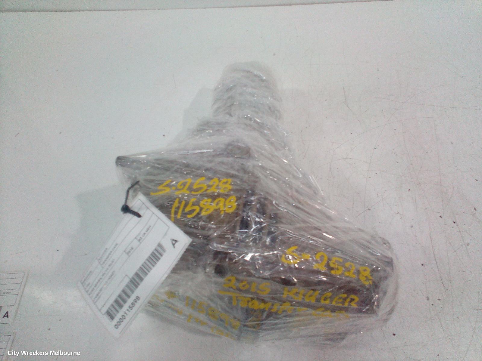 TOYOTA KLUGER TRANSFER CASE, XU50 SERIES, 03/2014 - 02/2021