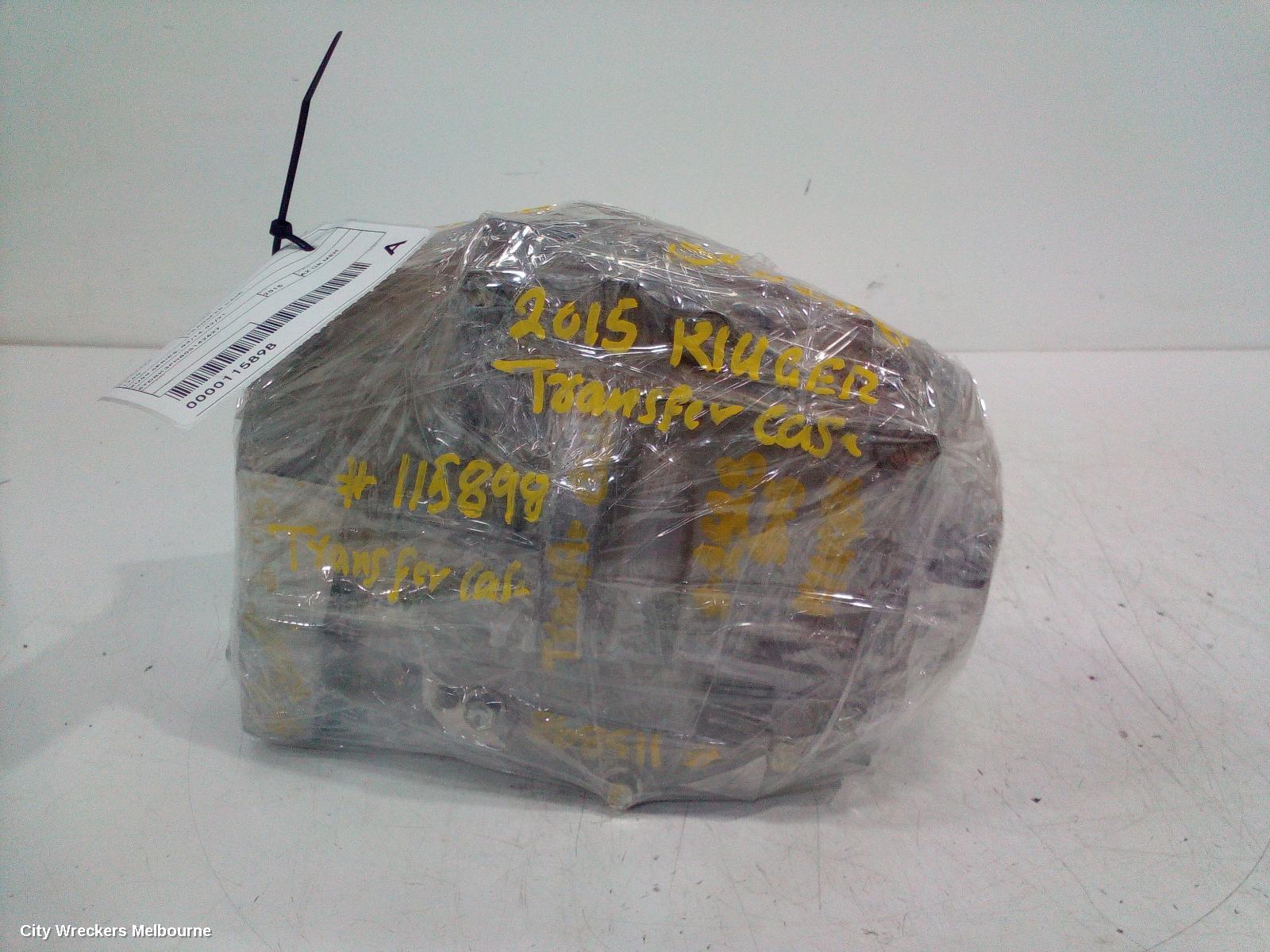 TOYOTA KLUGER TRANSFER CASE, XU50 SERIES, 03/2014 - 02/2021