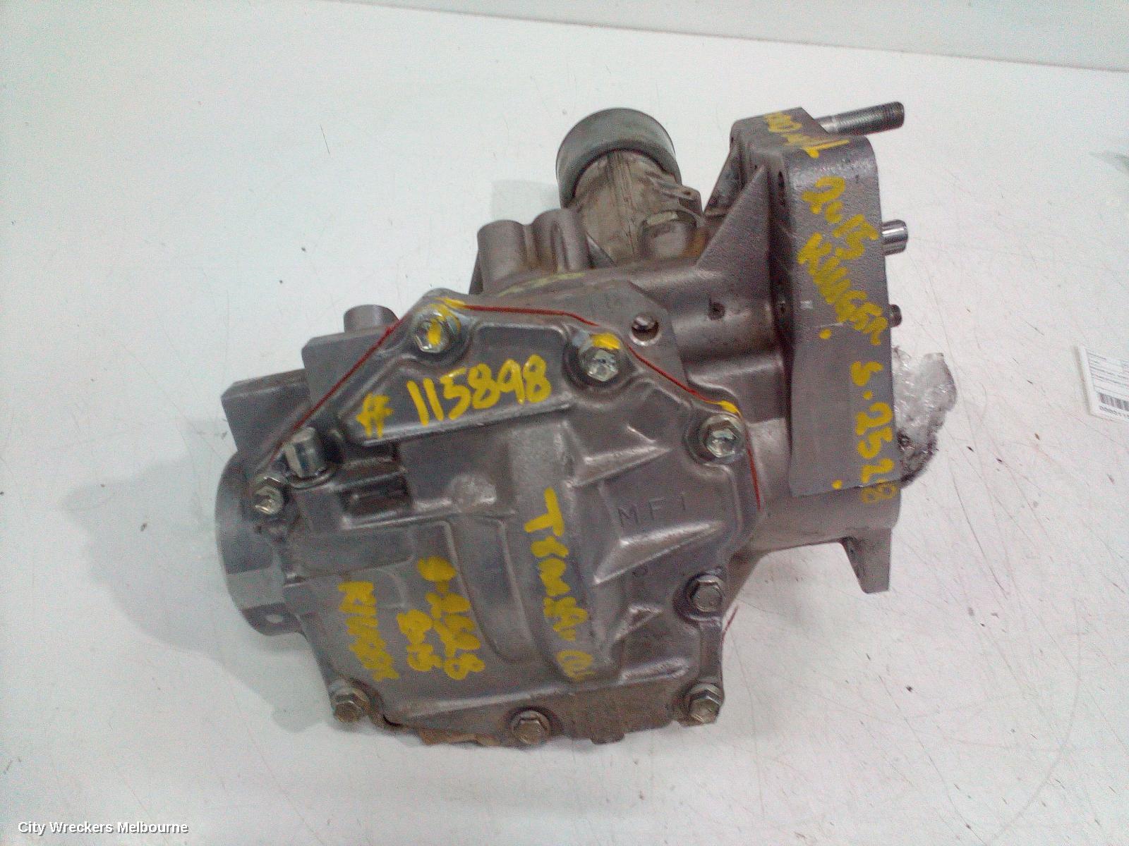 TOYOTA KLUGER TRANSFER CASE, XU50 SERIES, 03/2014 - 02/2021