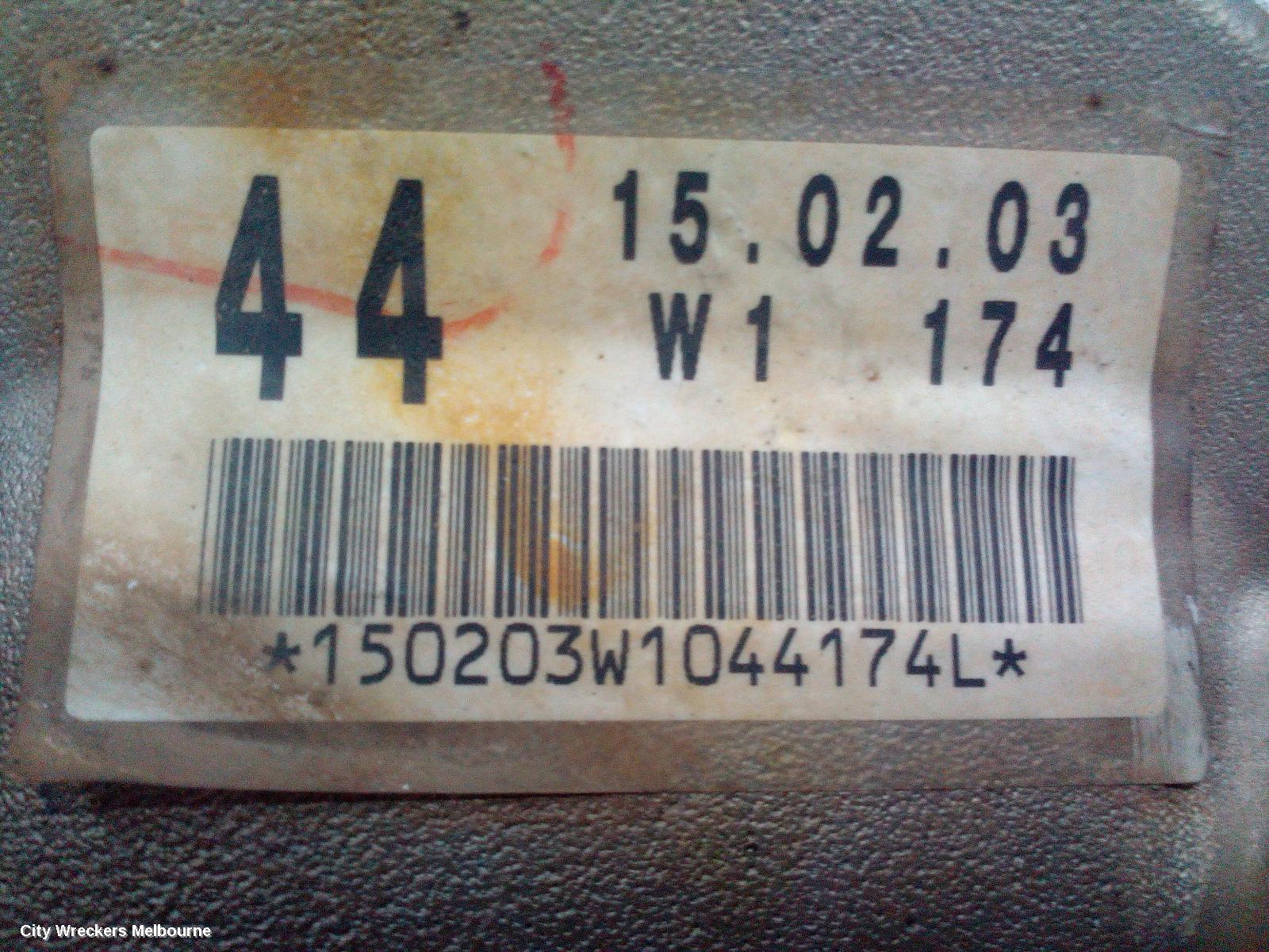 TOYOTA KLUGER TRANSFER CASE, XU50 SERIES, 03/2014 - 02/2021