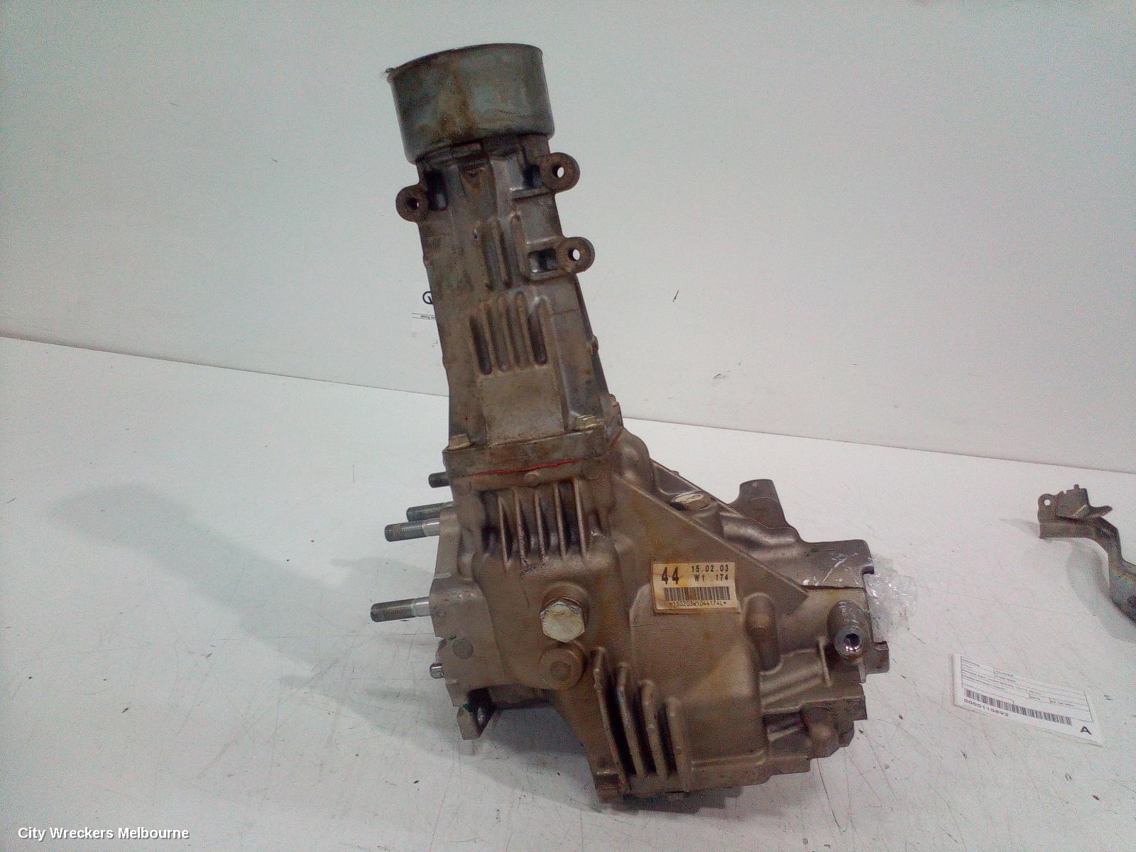 TOYOTA KLUGER TRANSFER CASE, XU50 SERIES, 03/2014 - 02/2021
