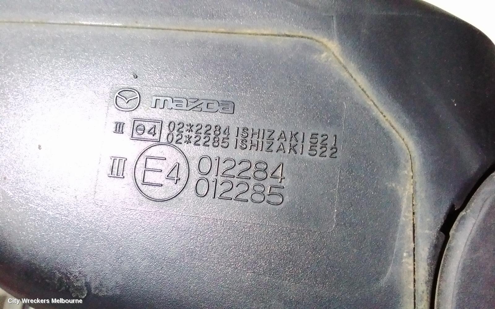 MAZDA CX7 LEFT DOOR MIRROR, ER, NON HEATED, 5 WIRE TYPE, 11/2006 - 02/2012