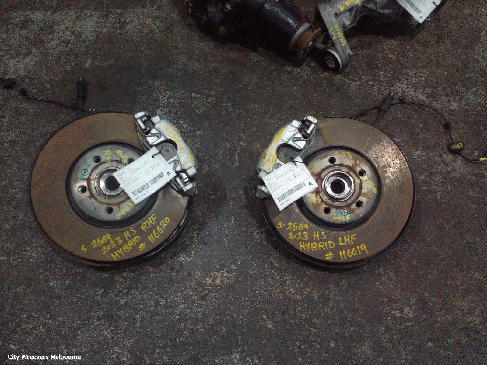 MG HS RIGHT FRONT HUB ASSEMBLY, SAS23, 08/2019 - 12/2024