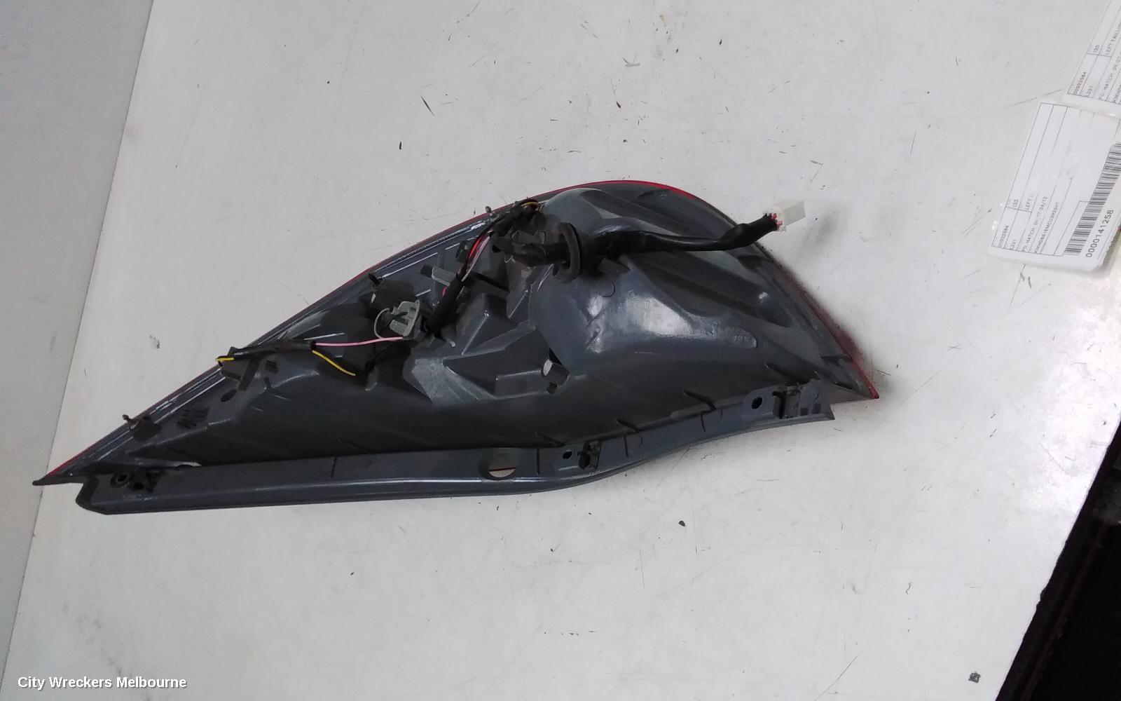 HYUNDAI I30 LEFT TAILLIGHT, FD, HATCH, 09/2007 - 04/2012