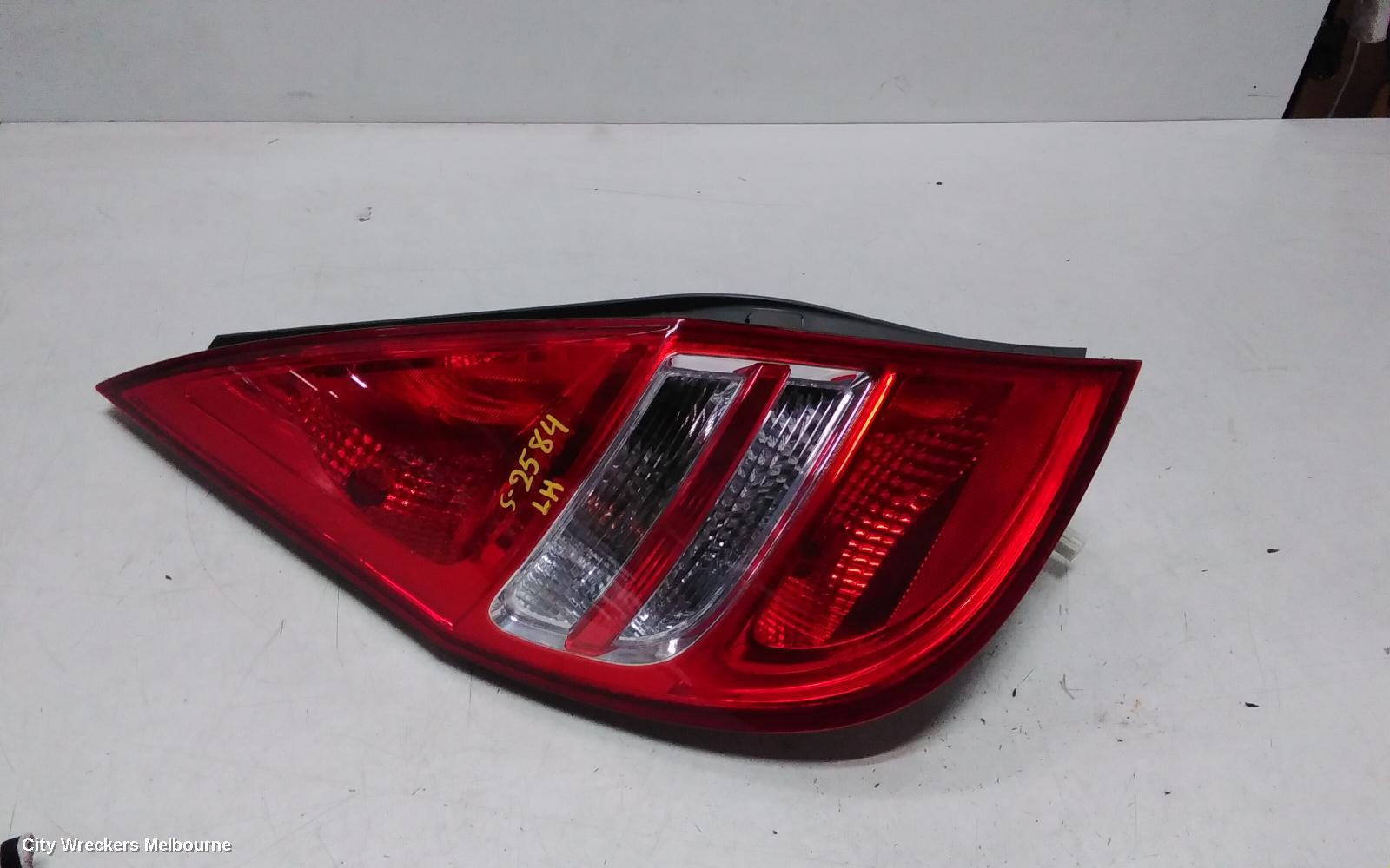 HYUNDAI I30 LEFT TAILLIGHT, FD, HATCH, 09/2007 - 04/2012