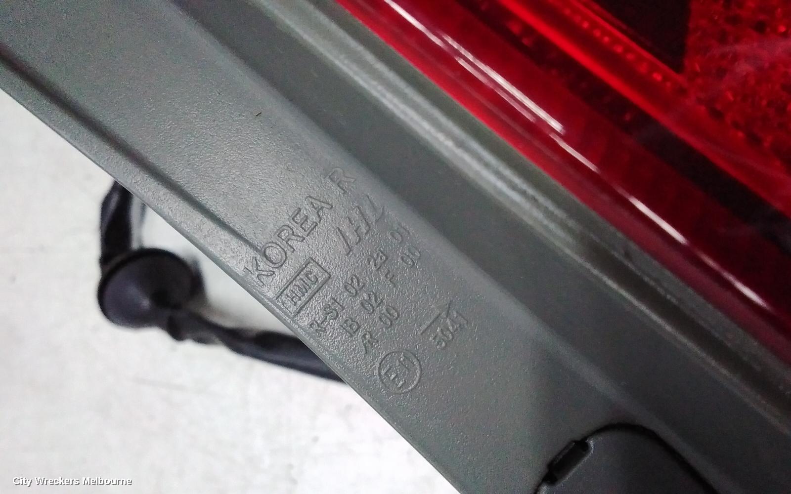 HYUNDAI I30 RIGHT TAILLIGHT, FD, HATCH, 09/2007 - 04/2012