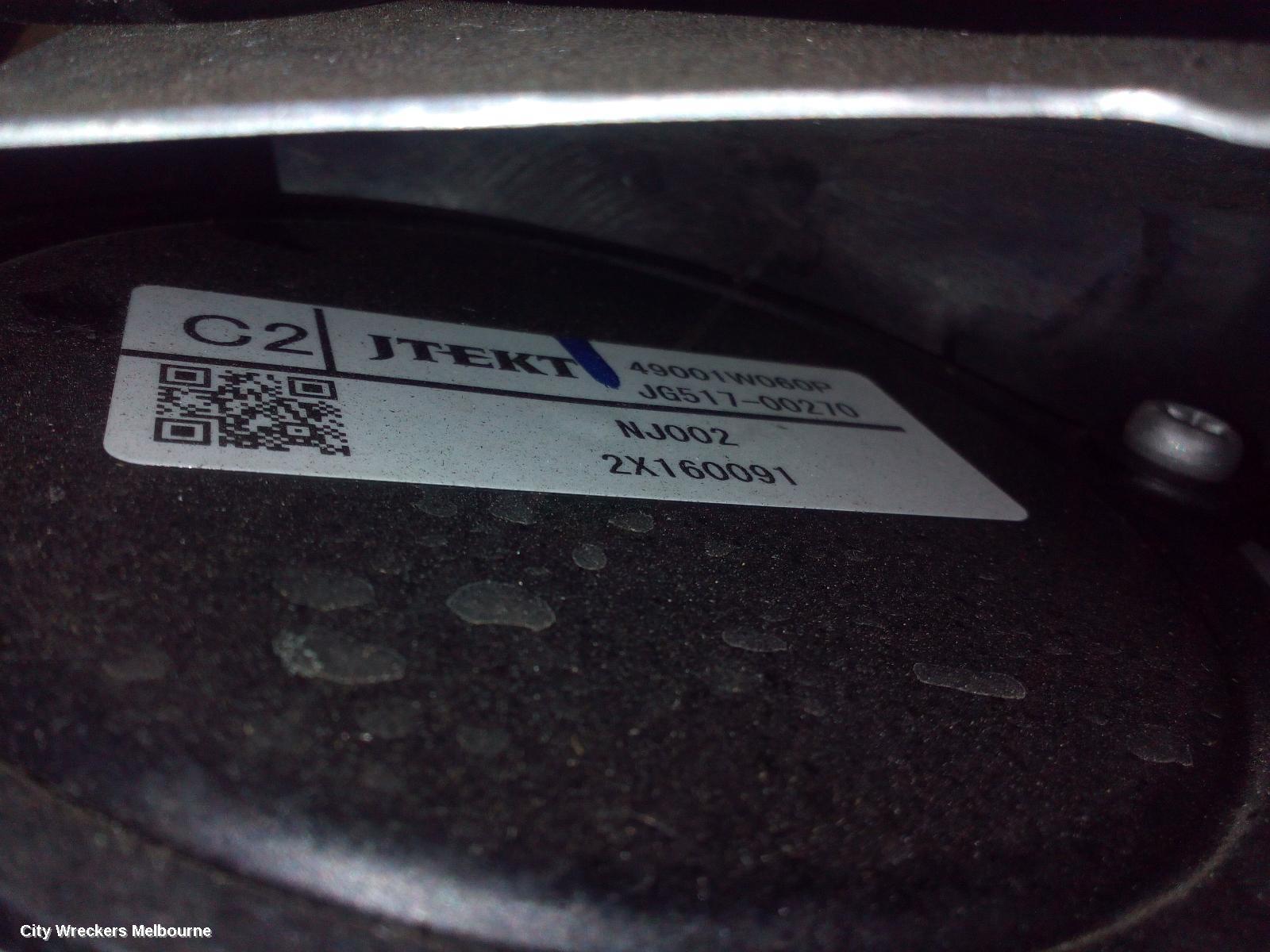 MITSUBISHI OUTLANDER STEERING BOX/RACK, ZM, 08/2021 ONWARDS