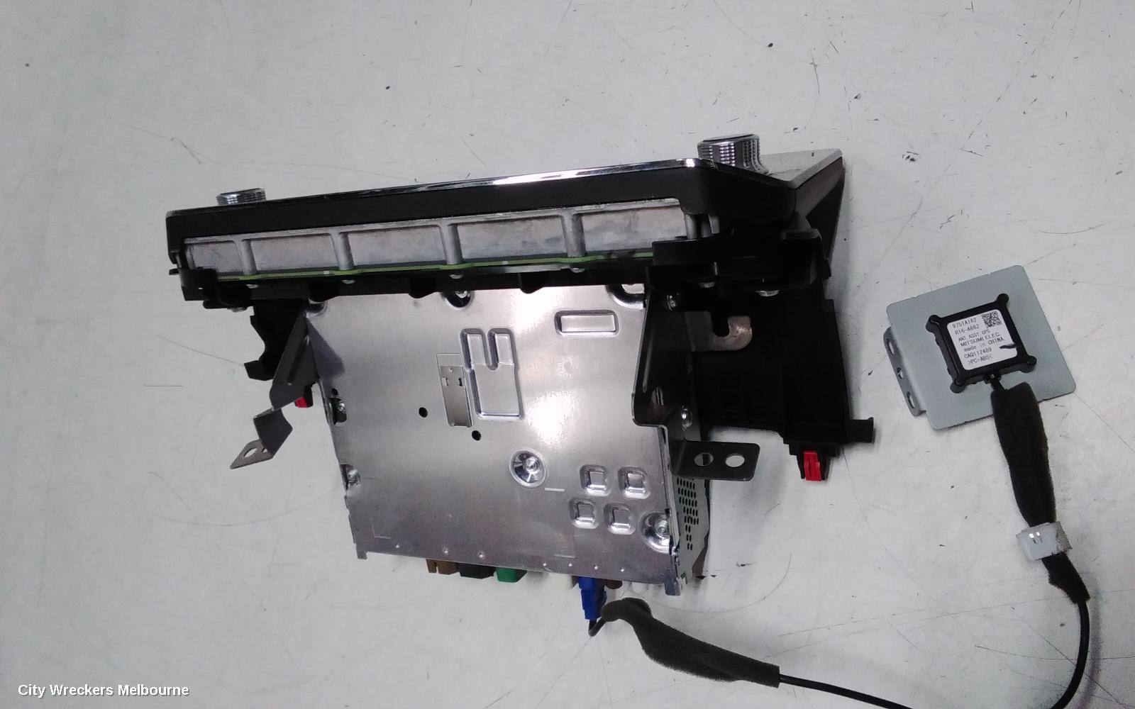 MITSUBISHI OUTLANDER RADIO/CD/DVD/SAT/TV, HEAD UNIT, W/ SAT NAV, ZM, 08/2021 ONWARDS