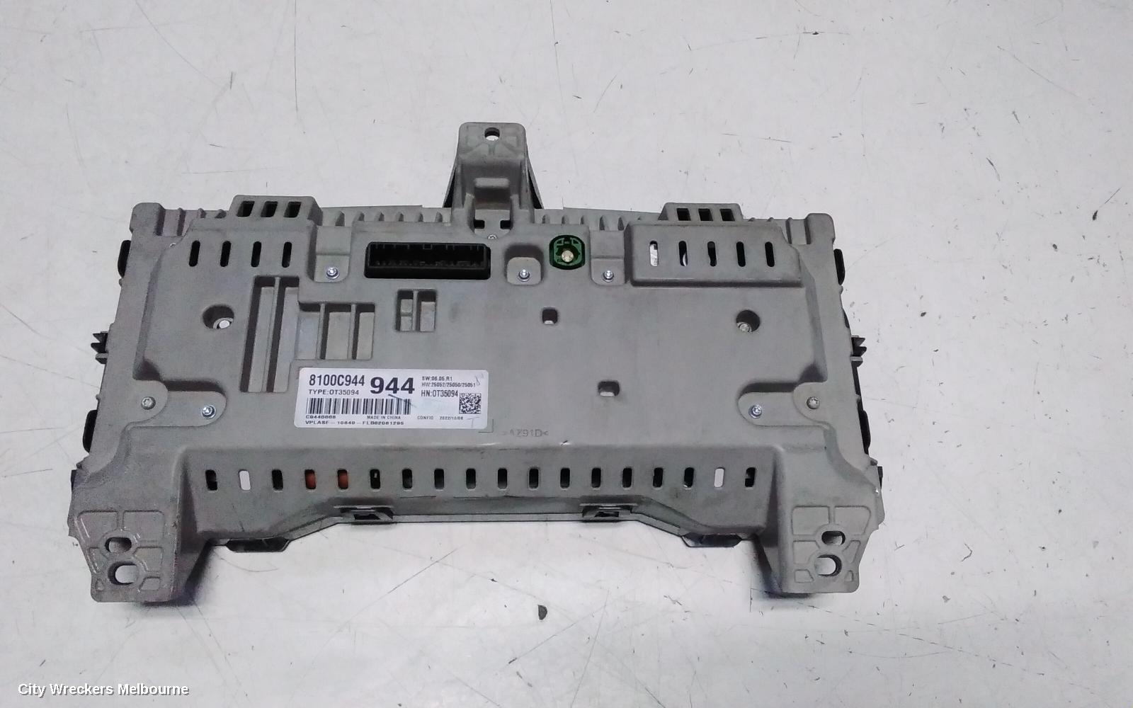 MITSUBISHI OUTLANDER INSTRUMENT CLUSTER, PETROL, AUTO T/M, DIGITAL TYPE, 12.3IN, ZM, 08/2021 ONWARDS