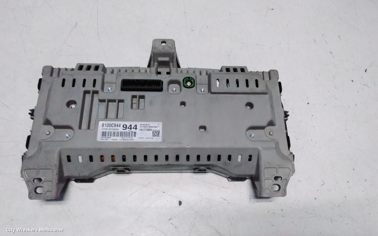 MITSUBISHI OUTLANDER INSTRUMENT CLUSTER, PETROL, AUTO T/M, DIGITAL TYPE, 12.3IN, ZM, 08/2021 ONWARDS