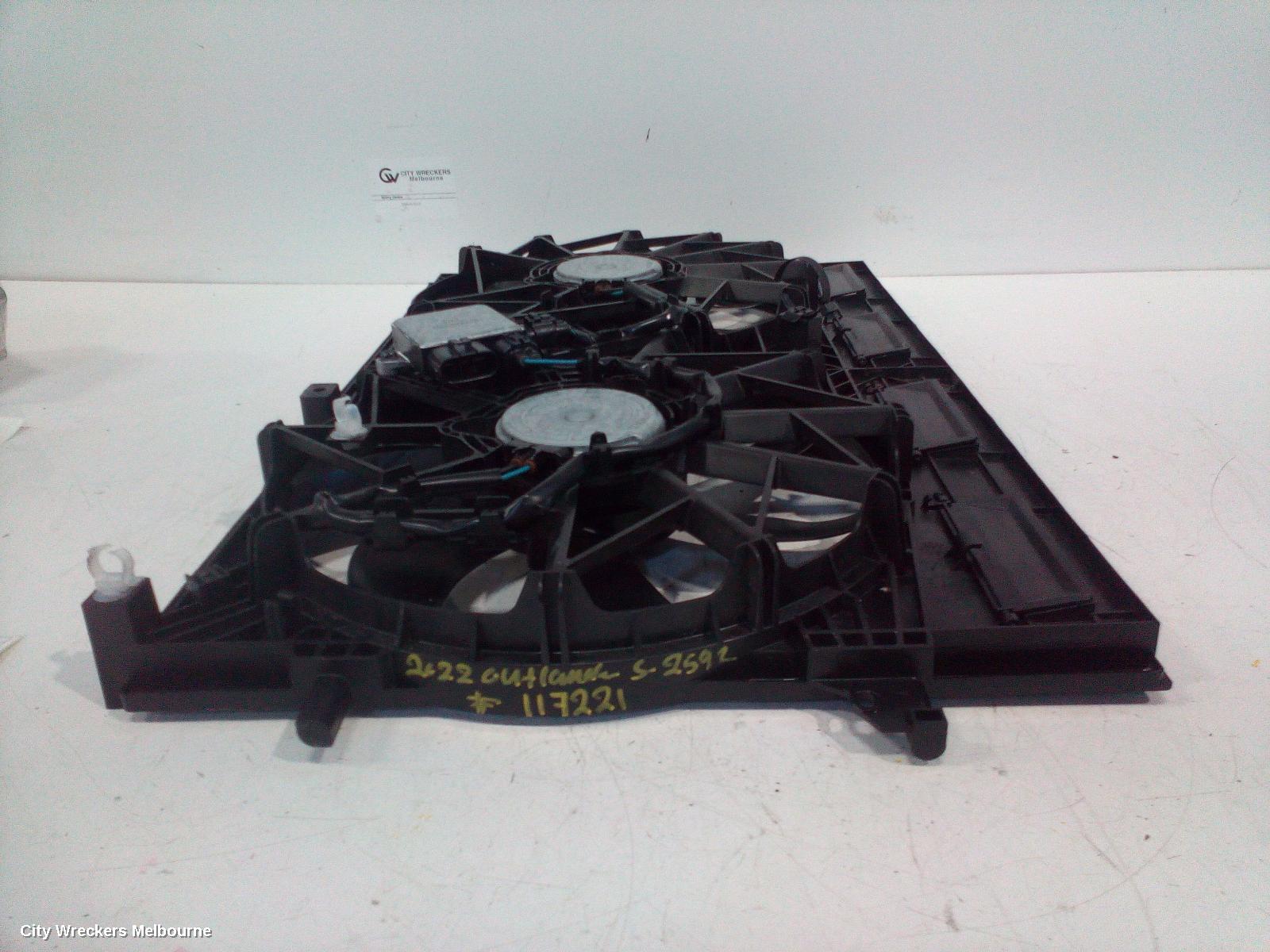 MITSUBISHI OUTLANDER FAN, DUAL FAN ASSY, 2.5, PETROL, PR25, ZM, 08/2021 ONWARDS