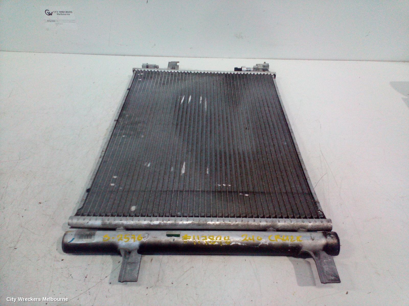 HOLDEN CRUZE A/C CONDENSER, JG, PETROL, 03/2009 - 07/2010
