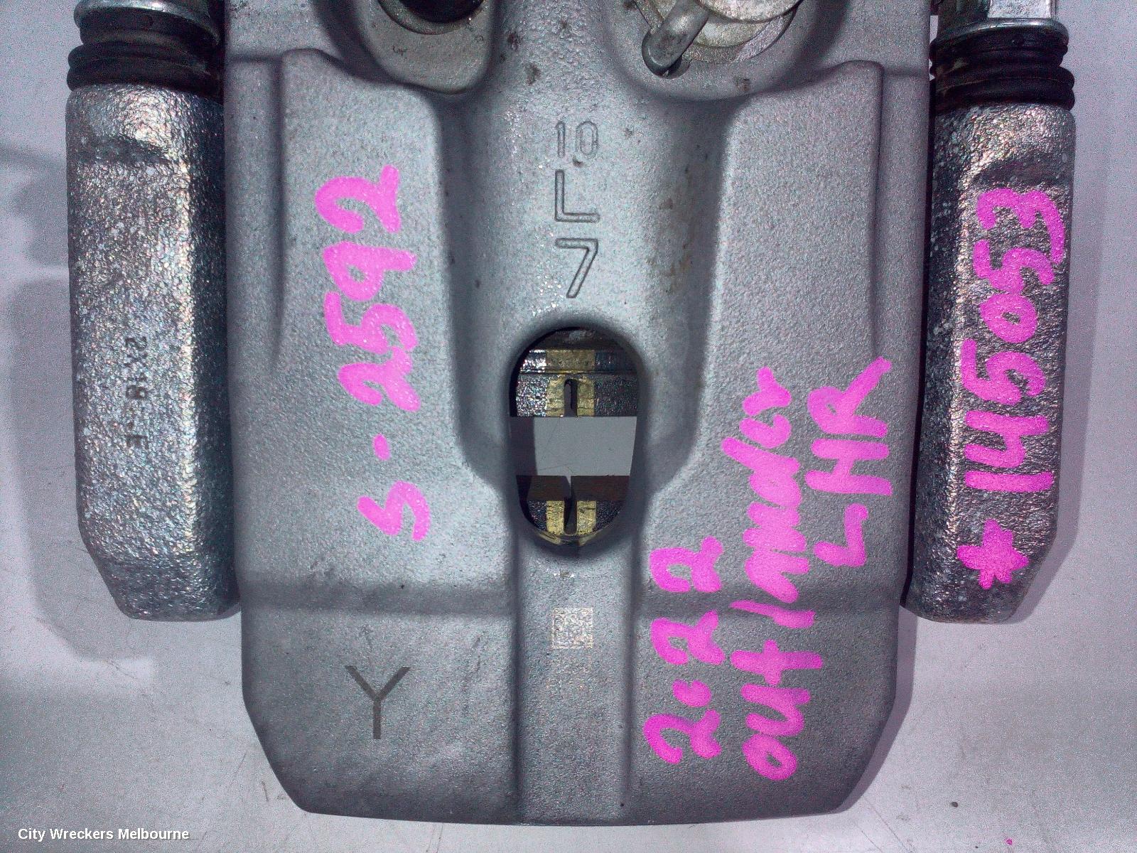 MITSUBISHI OUTLANDER CALIPER, LH REAR, 4WD, ZM, 08/2021 ONWARDS