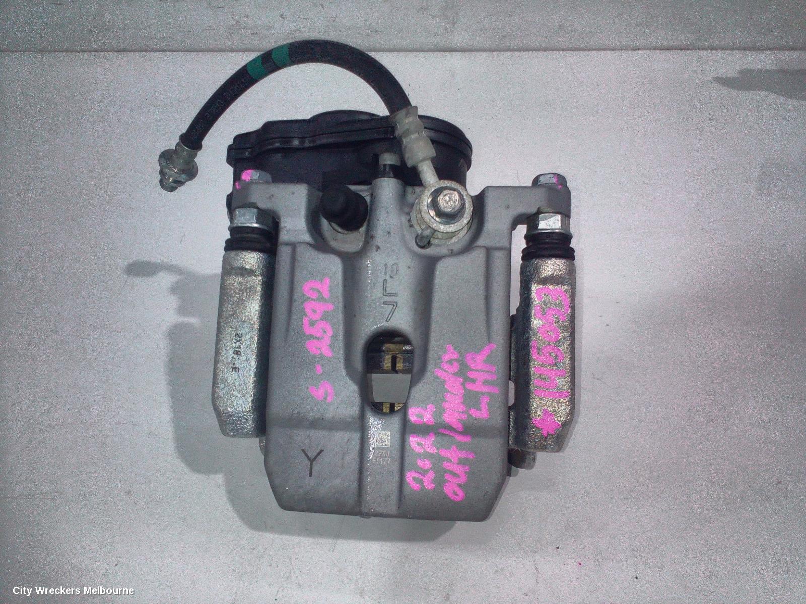 MITSUBISHI OUTLANDER CALIPER, LH REAR, 4WD, ZM, 08/2021 ONWARDS