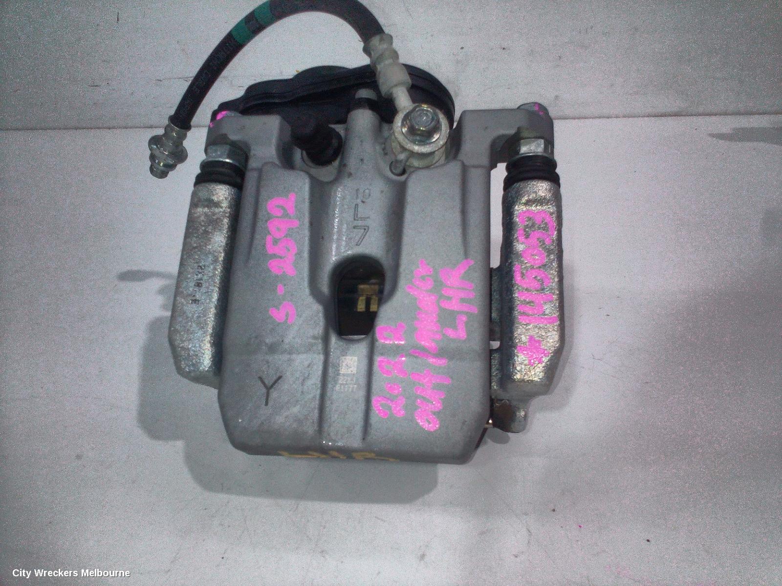 MITSUBISHI OUTLANDER CALIPER, LH REAR, 4WD, ZM, 08/2021 ONWARDS