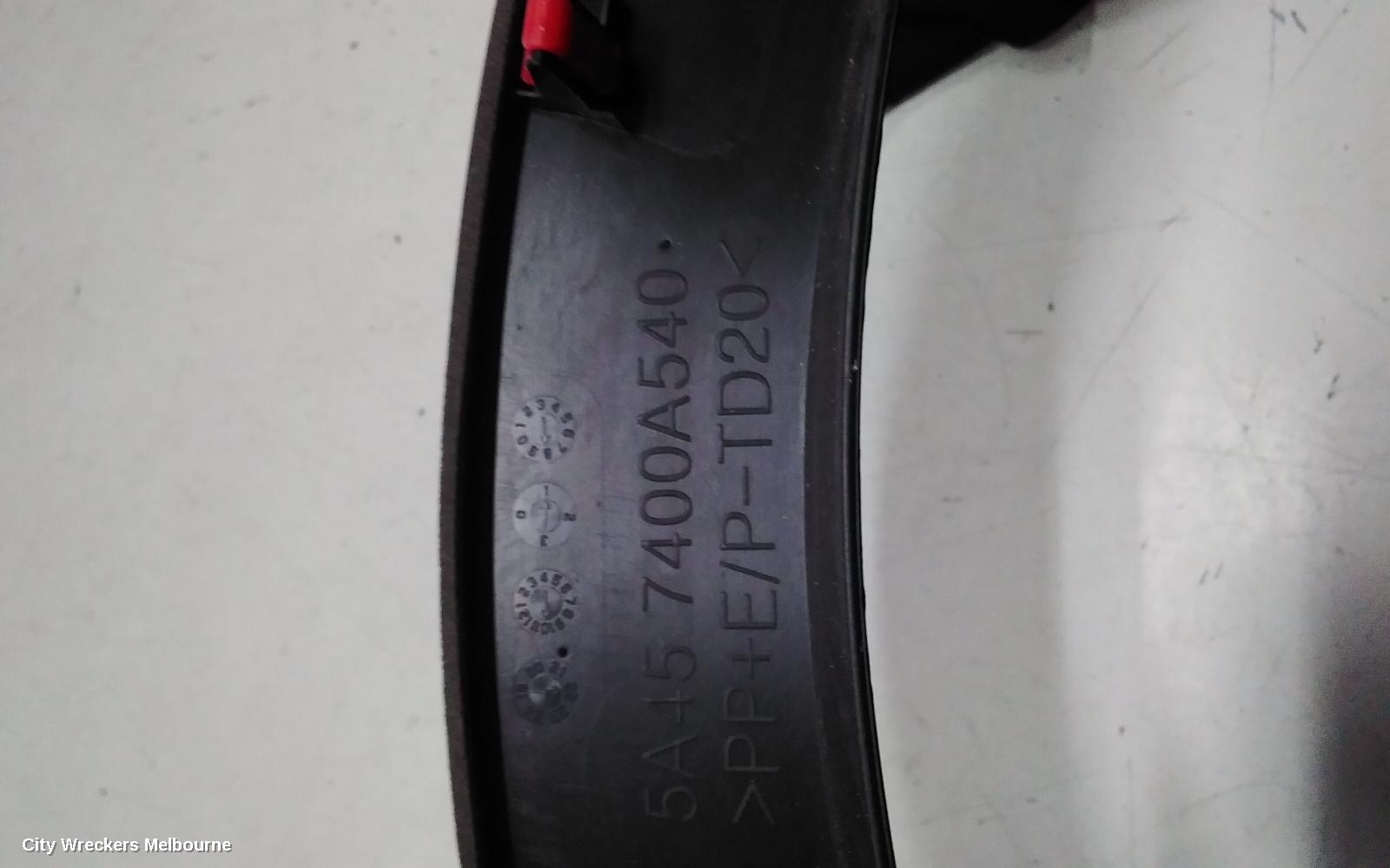 MITSUBISHI OUTLANDER WHEEL ARCH FLARE, ZM, RH REAR, 08/2021 ONWARDS