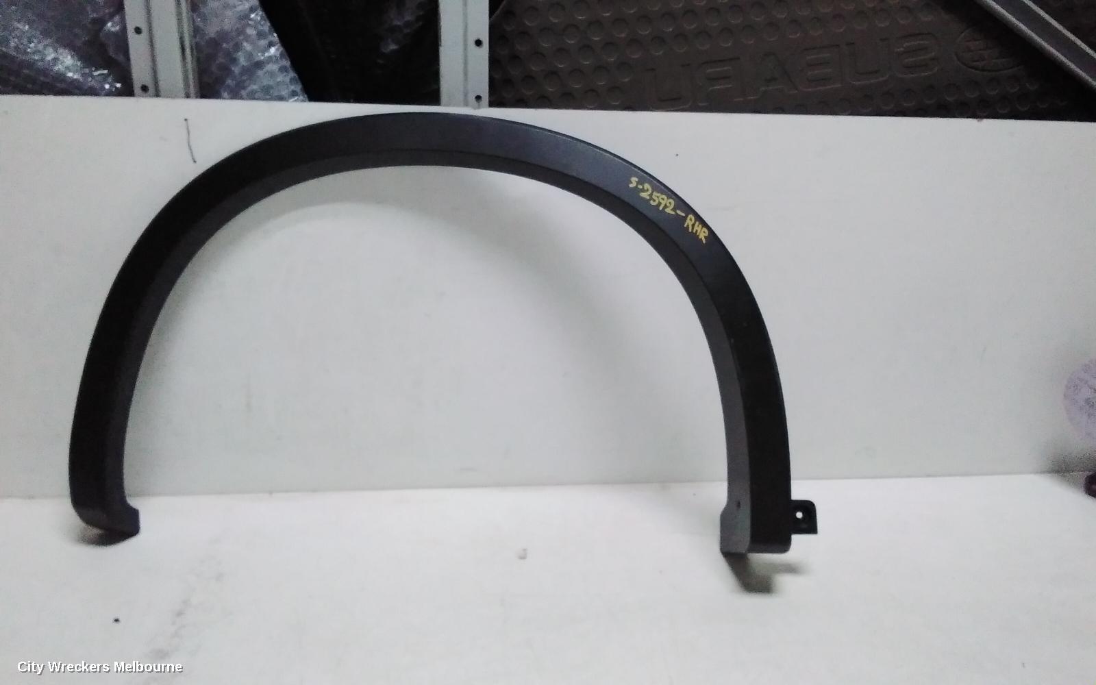 MITSUBISHI OUTLANDER WHEEL ARCH FLARE, ZM, RH REAR, 08/2021 ONWARDS