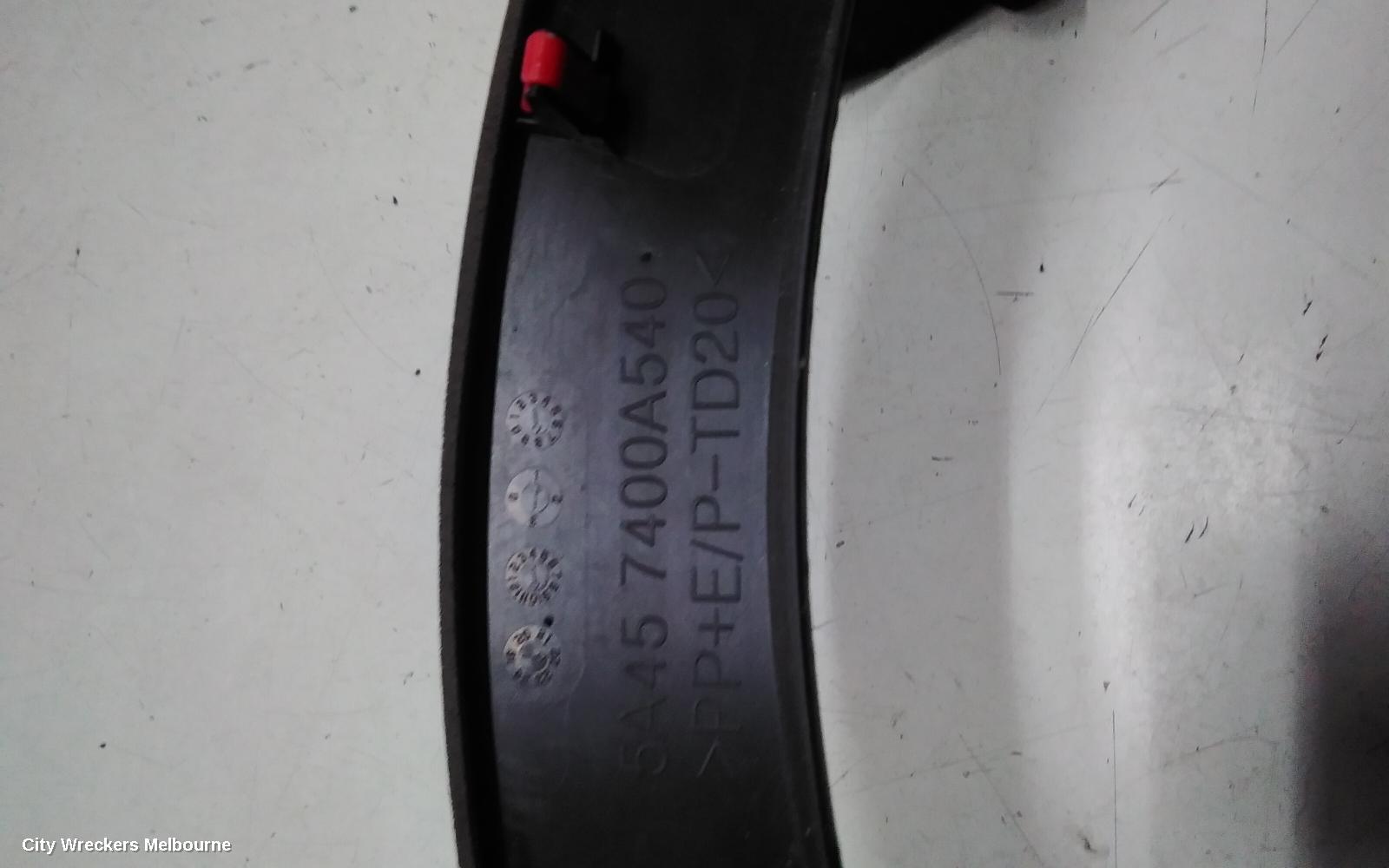 MITSUBISHI OUTLANDER WHEEL ARCH FLARE, ZM, RH REAR, 08/2021 ONWARDS