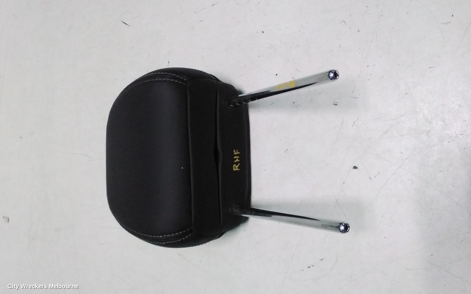 MITSUBISHI OUTLANDER HEADREST, RH FRONT, LEATHER, BLACK, ZM, 08/2021 ONWARDS