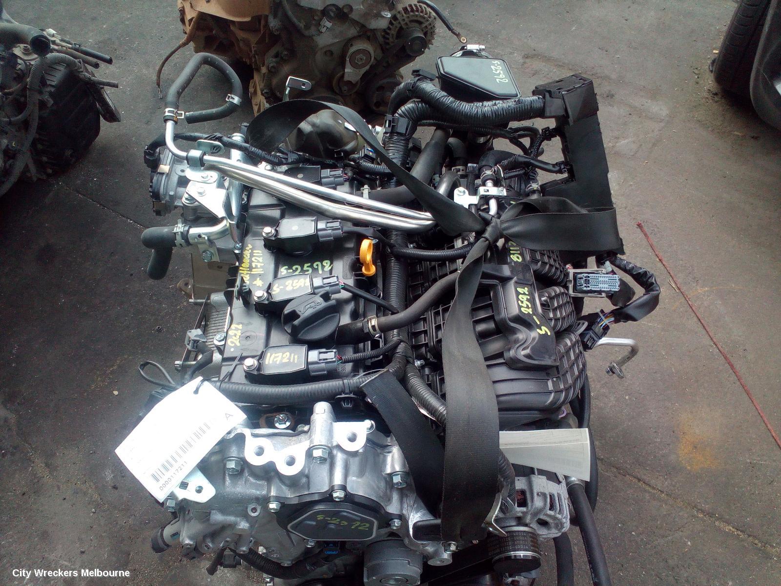 MITSUBISHI OUTLANDER ENGINE, PETROL, 2.5, PR25, ZM, 08/2021 ONWARDS