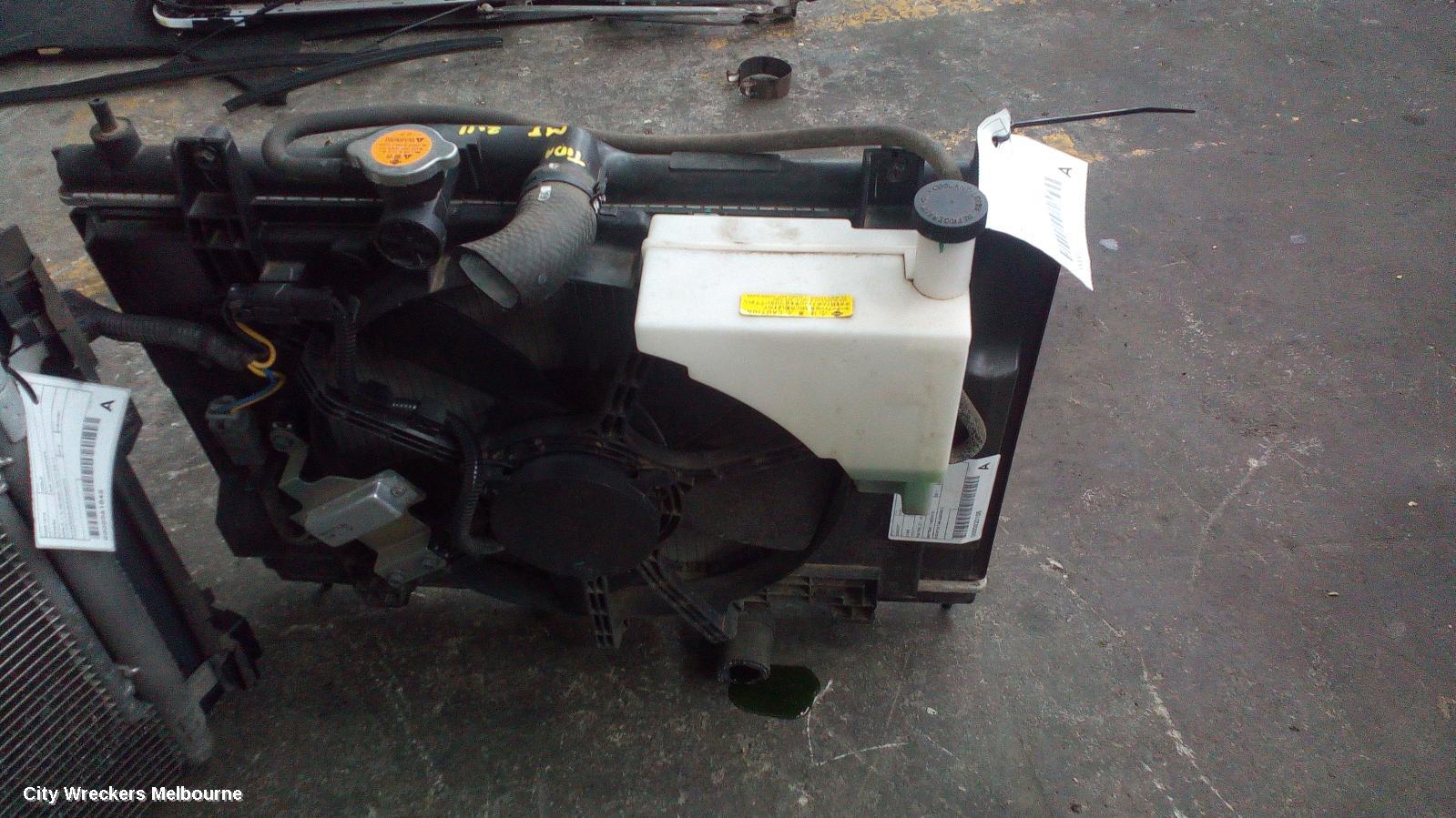 NISSAN TIIDA RADIATOR, MANUAL, C11, 09/2004 - 01/2013