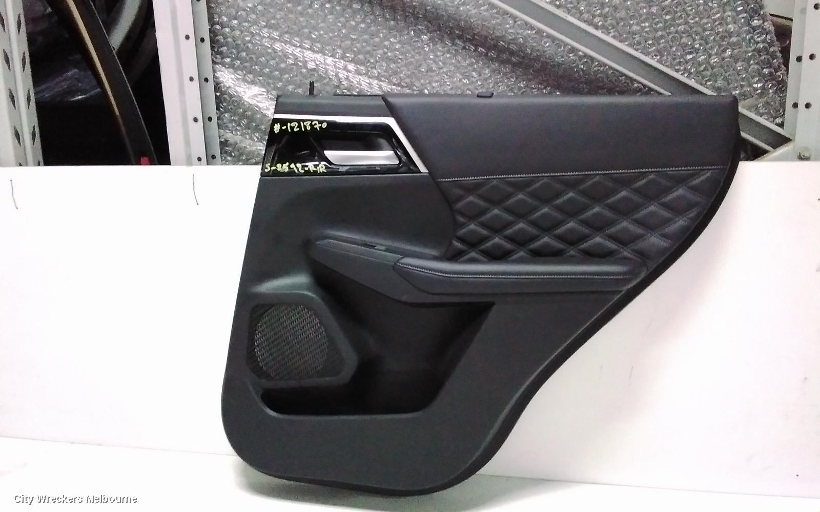 MITSUBISHI OUTLANDER DOOR TRIM, RH REAR, LEATHER, LIGHT GREY, ZM, 08/2021 ONWARDS