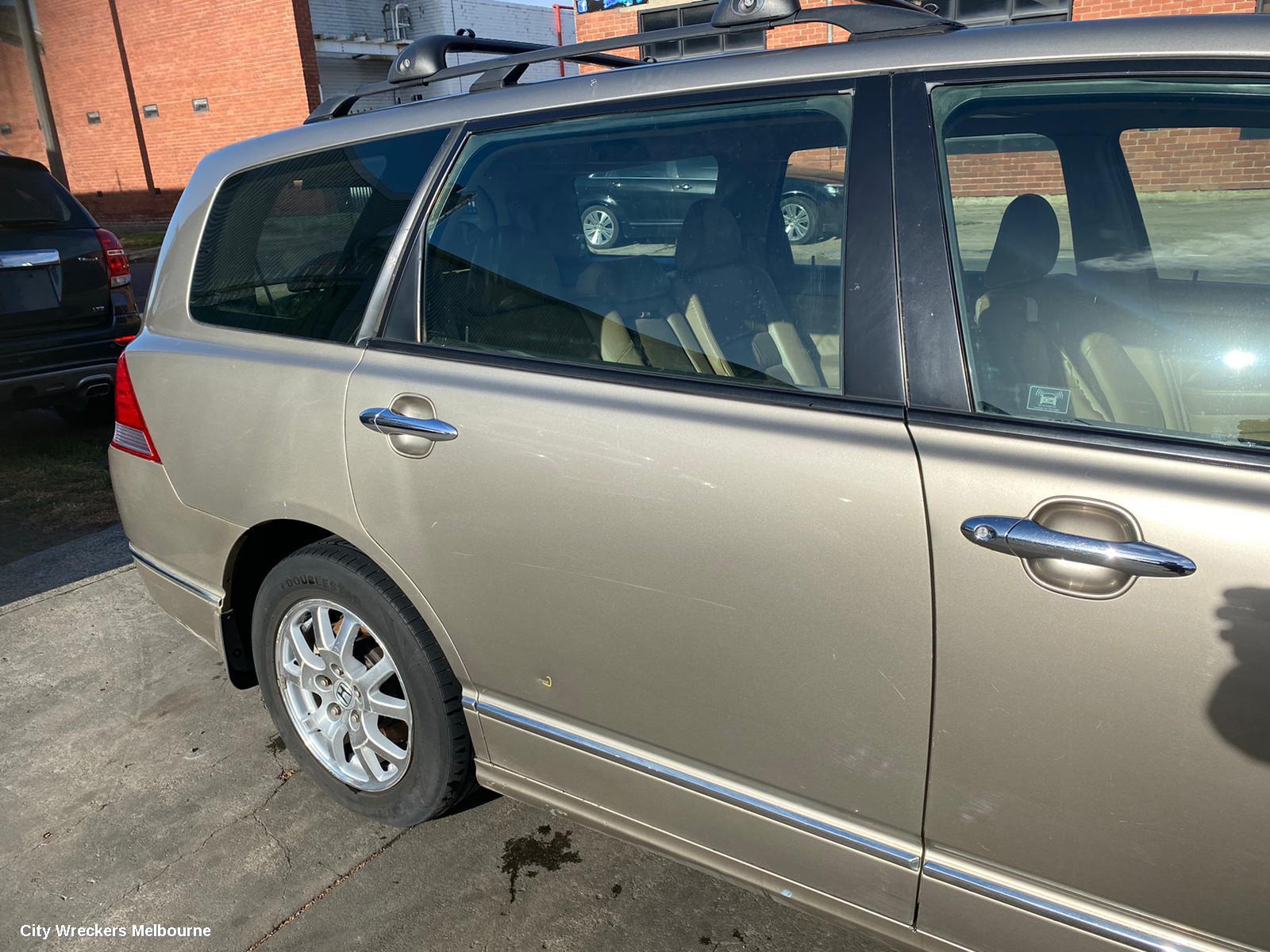 HONDA ODYSSEY LEFT REAR DOOR/SLIDING, RB, 07/2004 - 03/2009