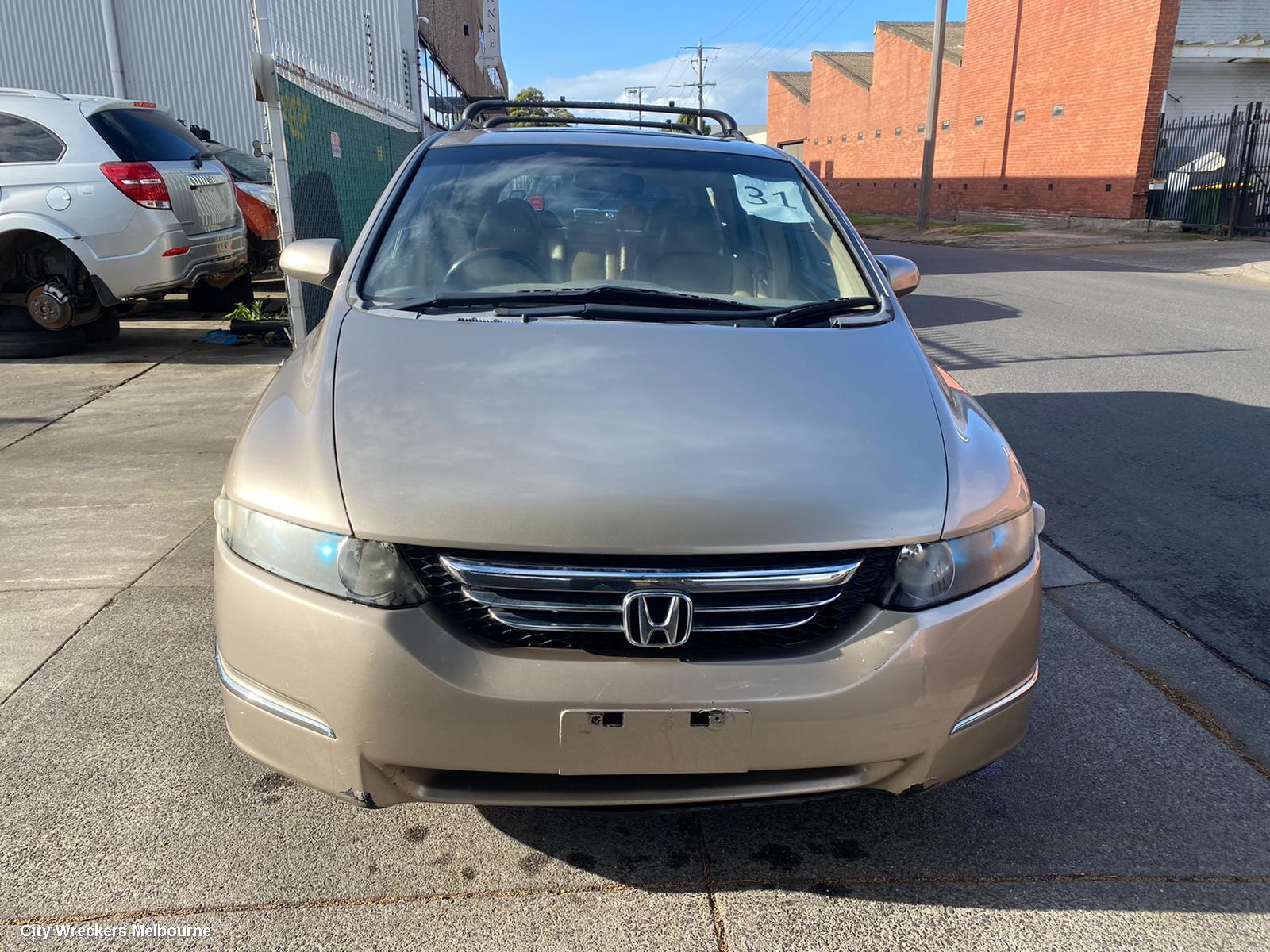 HONDA ODYSSEY LEFT REAR DOOR/SLIDING, RB, 07/2004 - 03/2009