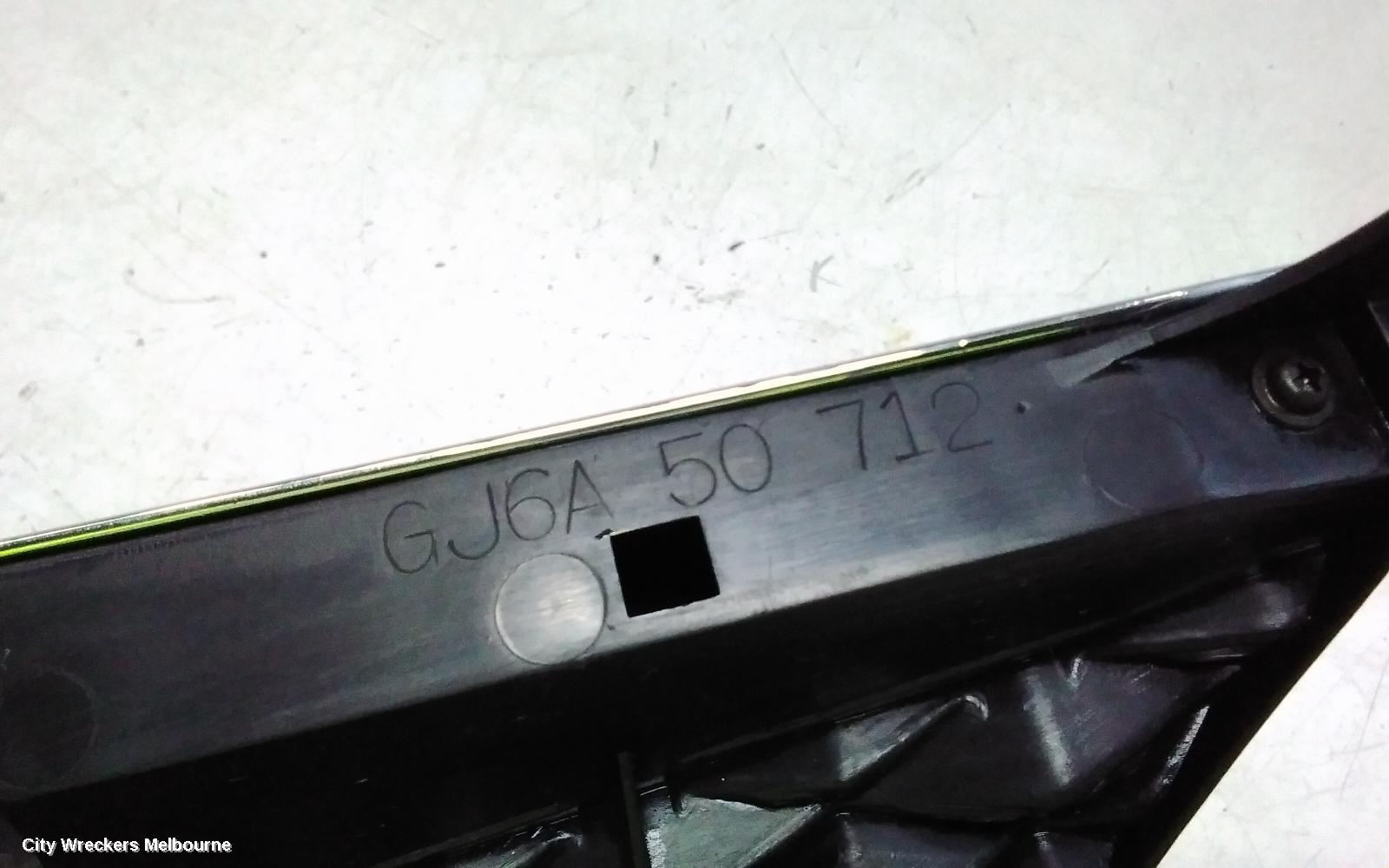 MAZDA 6 GRILLE, RADIATOR GRILLE, GG/GY, CHROME MESH TYPE, 09/2002 - 07/2005