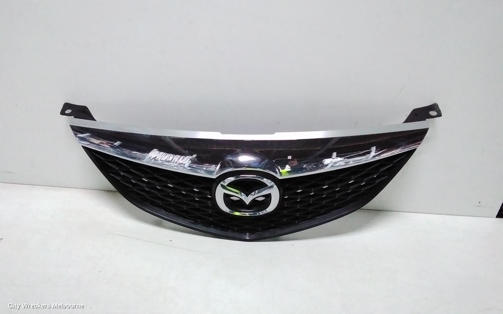MAZDA 6 GRILLE, RADIATOR GRILLE, GG/GY, CHROME MESH TYPE, 09/2002 - 07/2005