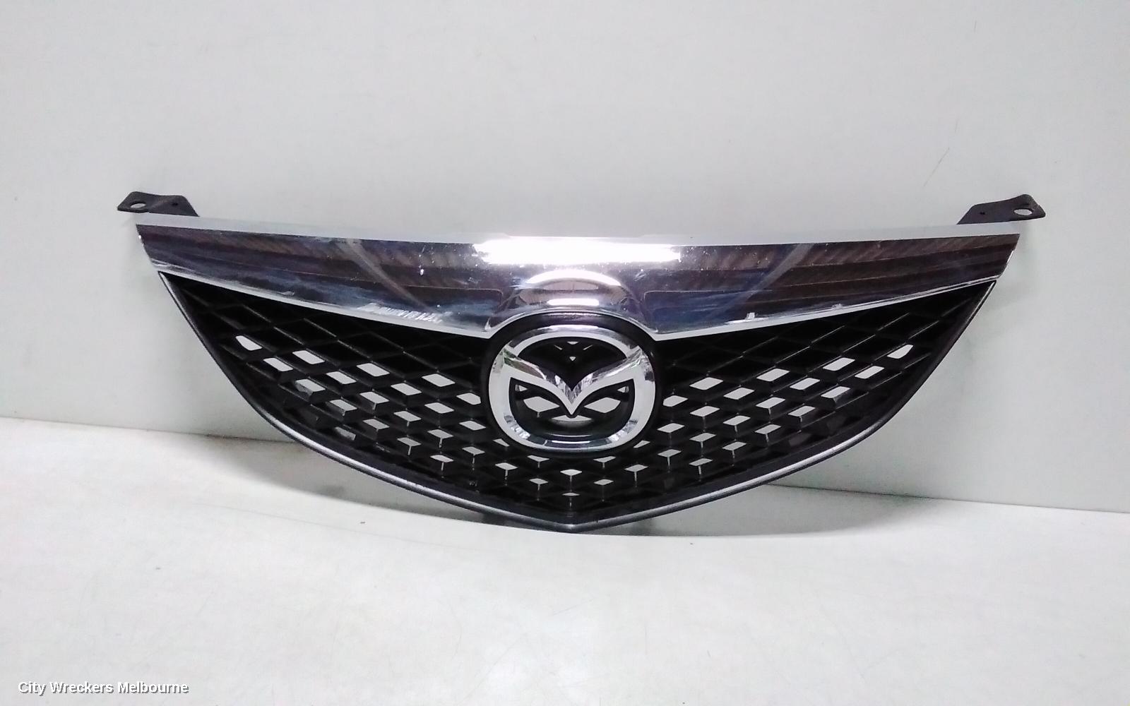 MAZDA 6 GRILLE, RADIATOR GRILLE, GG/GY, CHROME MESH TYPE, 09/2002 - 07/2005