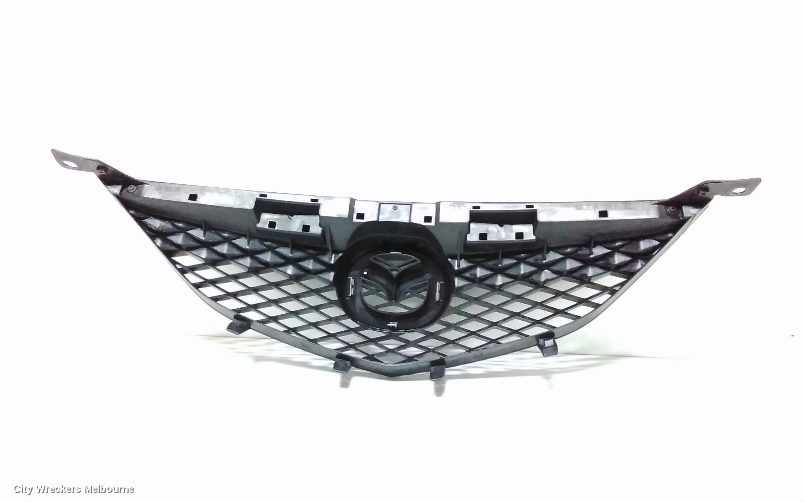 MAZDA 6 GRILLE, RADIATOR GRILLE, GG/GY, CHROME MESH TYPE, 09/2002 - 07/2005