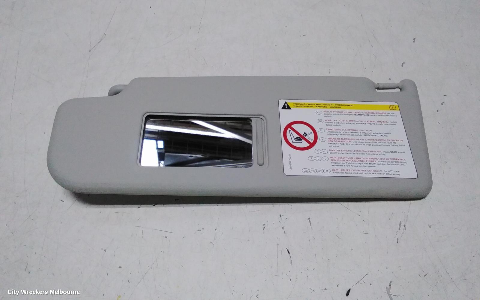 SKODA OCTAVIA SUNVISOR, 1Z, LH SIDE, 01/2004 - 10/2013