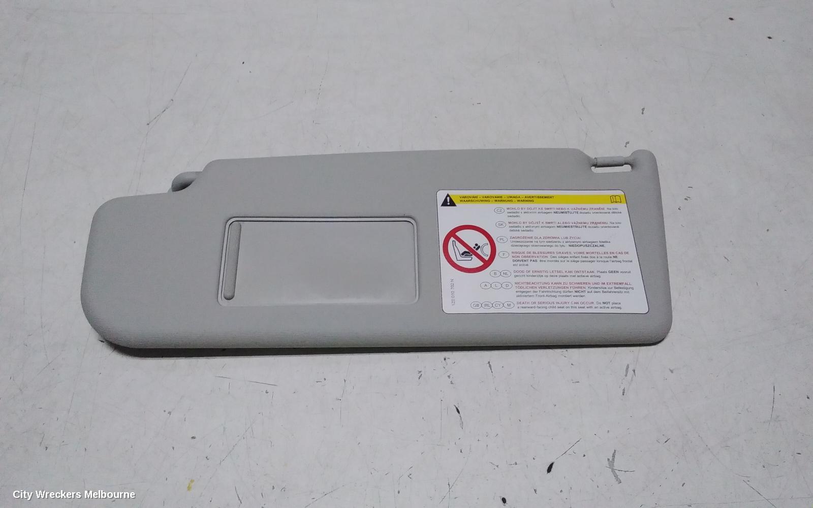 SKODA OCTAVIA SUNVISOR, 1Z, LH SIDE, 01/2004 - 10/2013