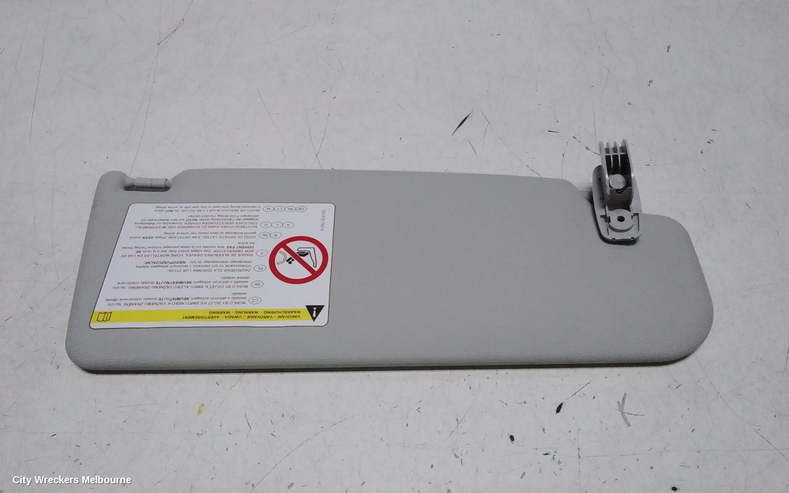 SKODA OCTAVIA SUNVISOR, 1Z, LH SIDE, 01/2004 - 10/2013
