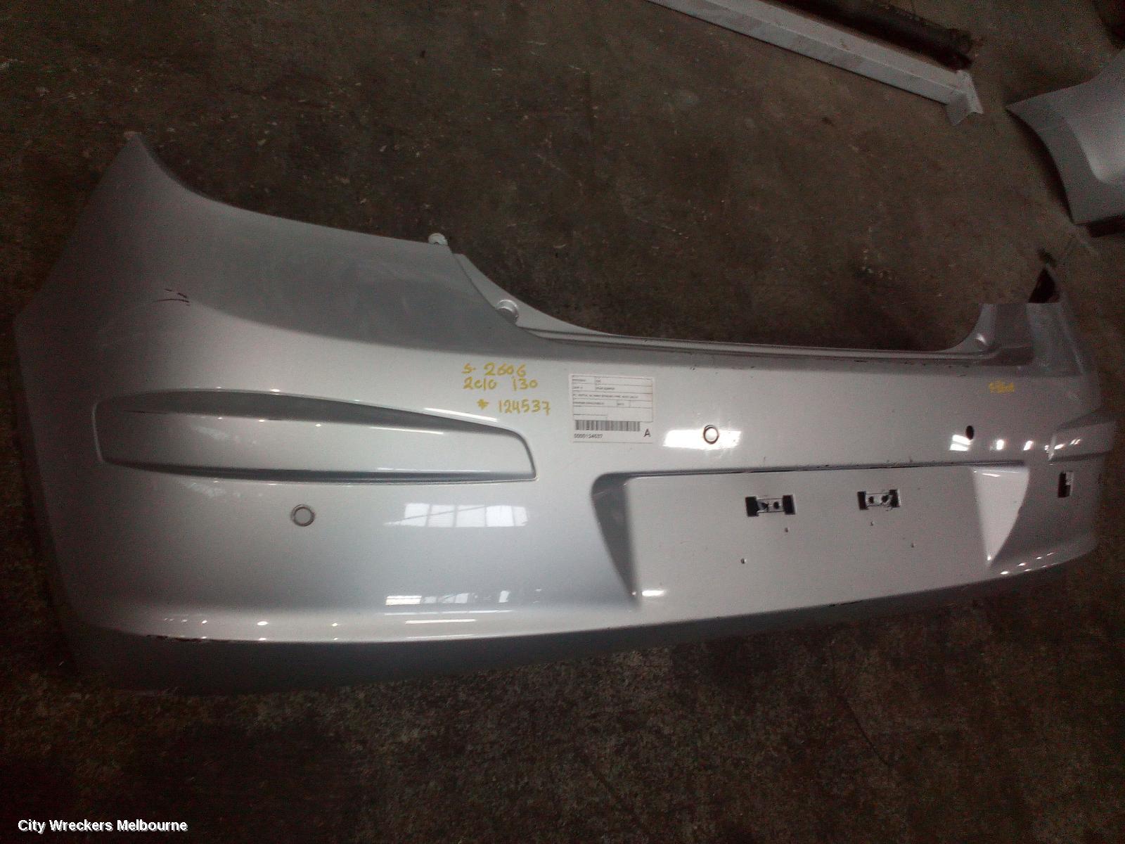 HYUNDAI I30 REAR BUMPER, FD, HATCH, W/ PARK SENSORS TYPE, 09/2007 - 04/2012
