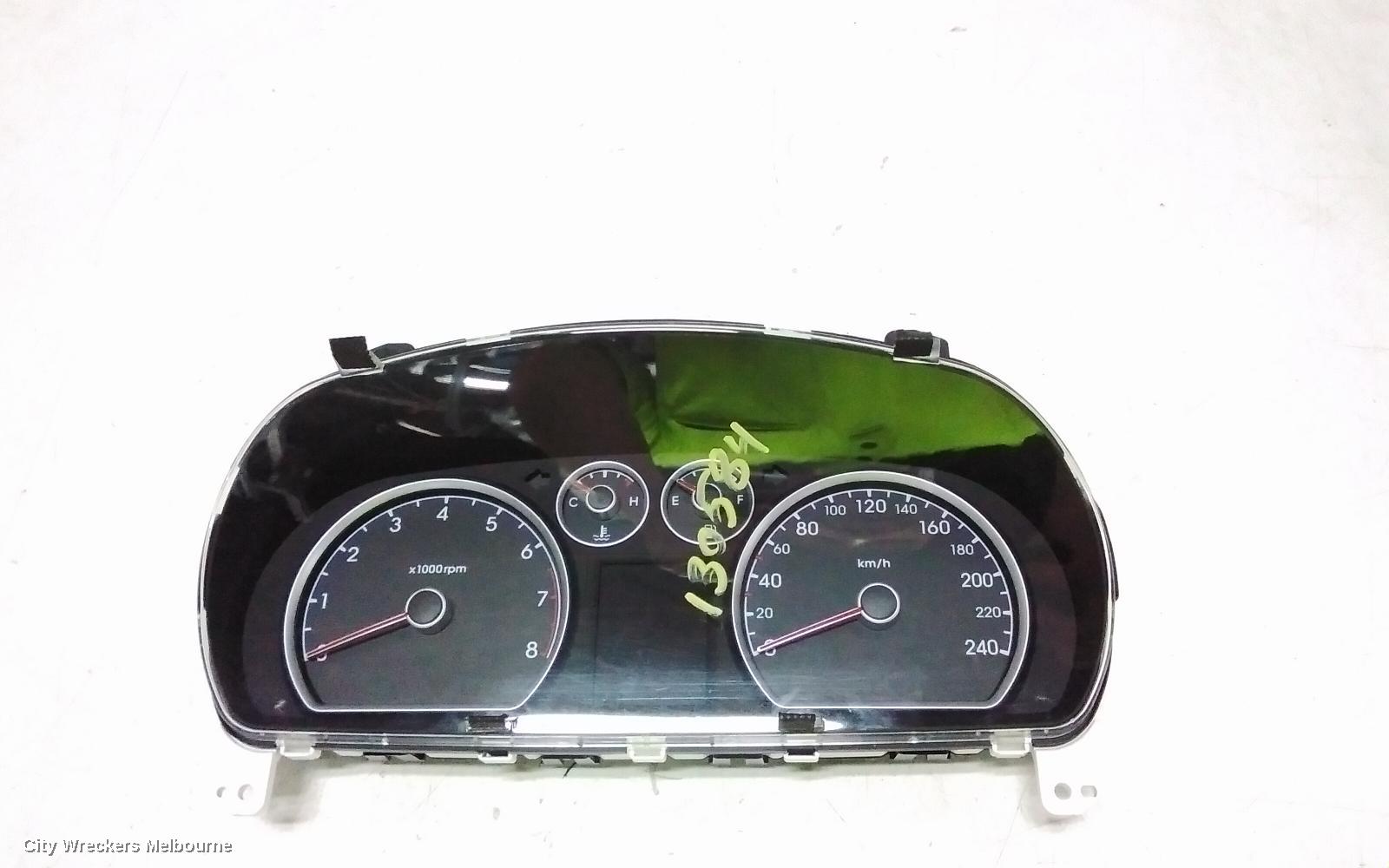 HYUNDAI I30 INSTRUMENT CLUSTER, PETROL, AUTO T/M, FD, 09/2007 - 04/2012