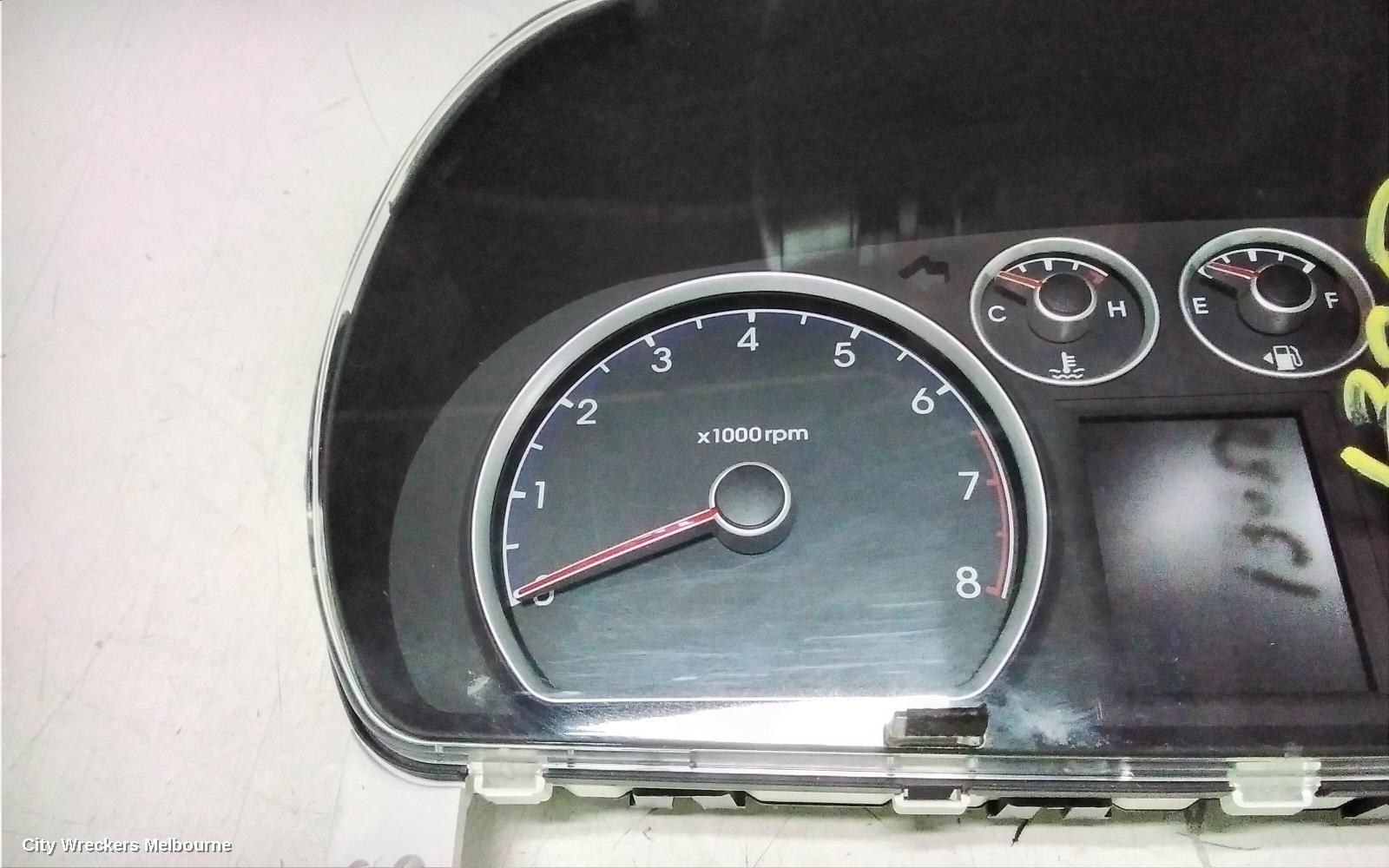 HYUNDAI I30 INSTRUMENT CLUSTER, PETROL, AUTO T/M, FD, 09/2007 - 04/2012