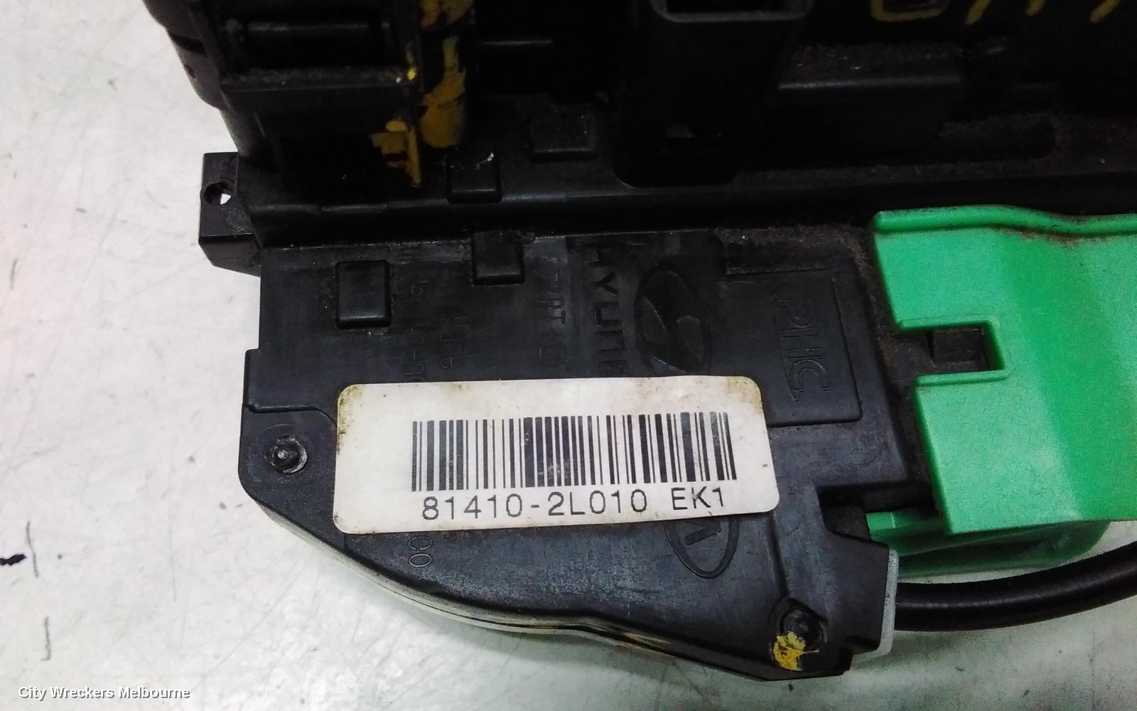 HYUNDAI I30 DOOR/BOOT/GATE LOCK, LEFT REAR DOOR LOCK, FD, HATCH, 09/2007 - 04/2012