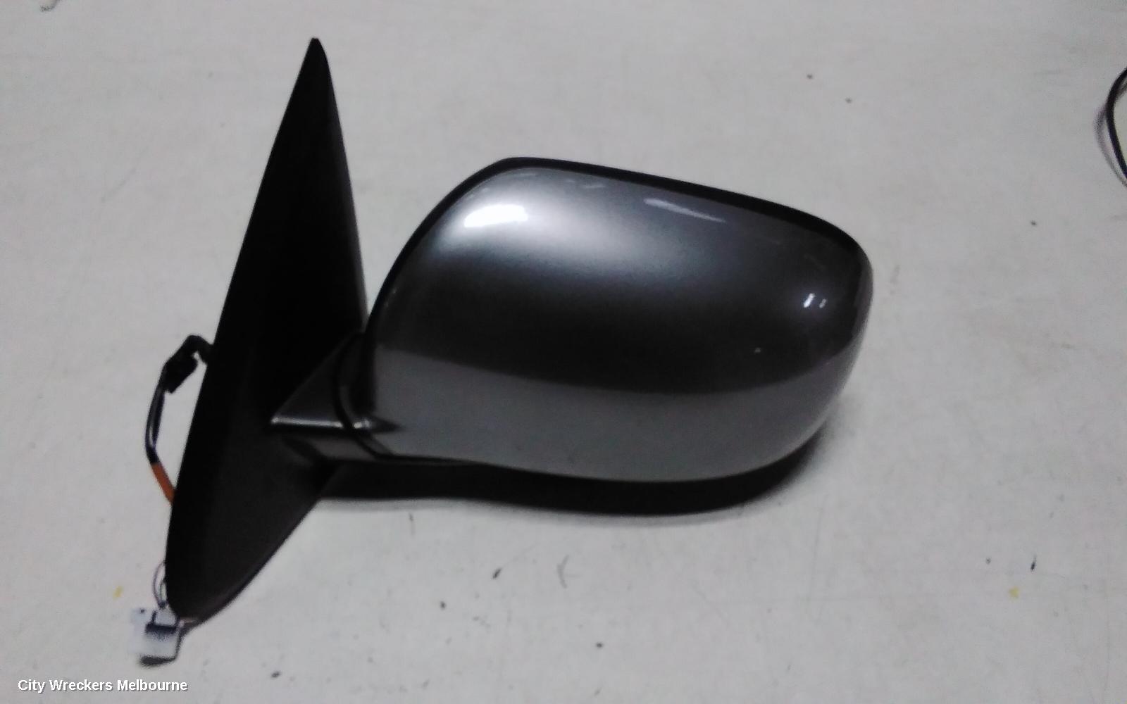 MITSUBISHI OUTLANDER LEFT DOOR MIRROR, ZJ, NON FLASHER TYPE (3 WIRE), 10/2012 - 03/2015