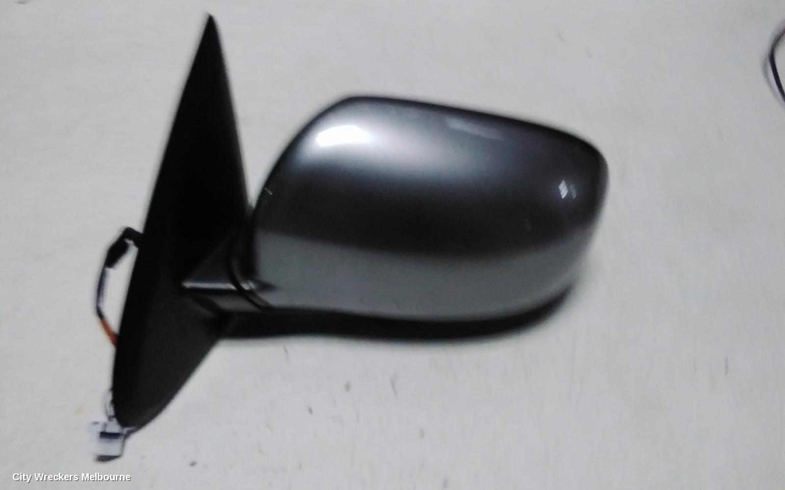 MITSUBISHI OUTLANDER LEFT DOOR MIRROR, ZJ, NON FLASHER TYPE (3 WIRE), 10/2012 - 03/2015