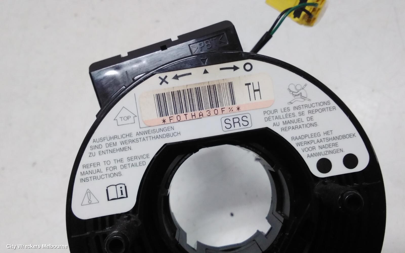 HONDA JAZZ AIRBAG MODULE/SENSOR, CLOCKSPRING, VTI-S/VIBE-S, GE, 04/2011 - 06/2014