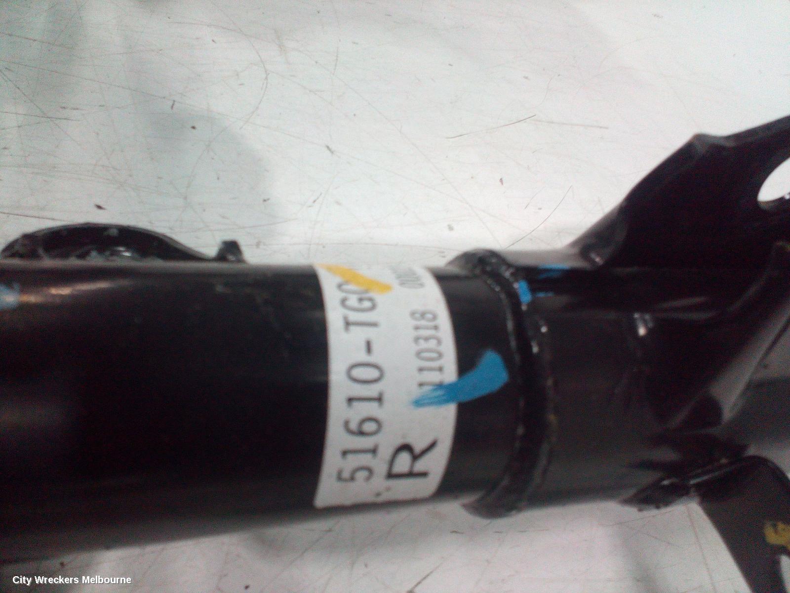 HONDA JAZZ RIGHT FRONT STRUT, GE, MANUAL T/M TYPE, 08/2008 - 06/2014