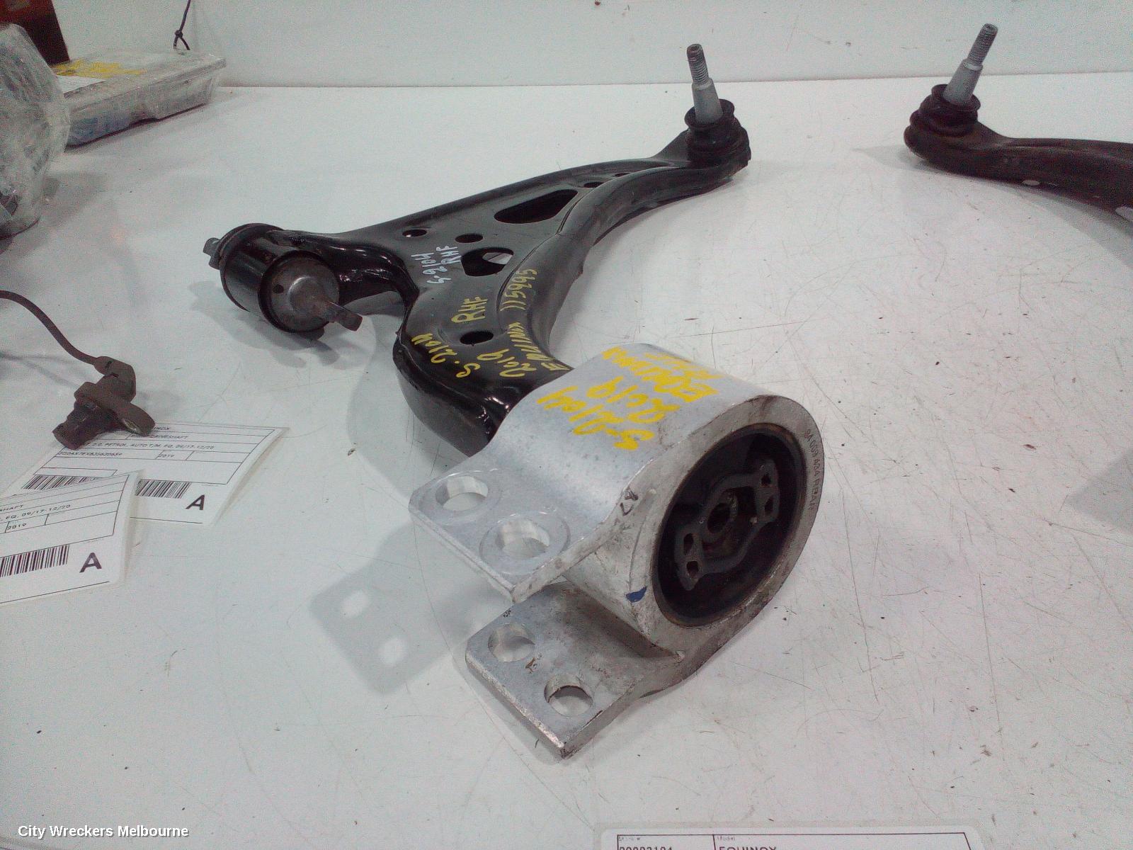 HOLDEN EQUINOX RIGHT FRONT LOWER CONTROL ARM, EQ, 09/2017 - 12/2020