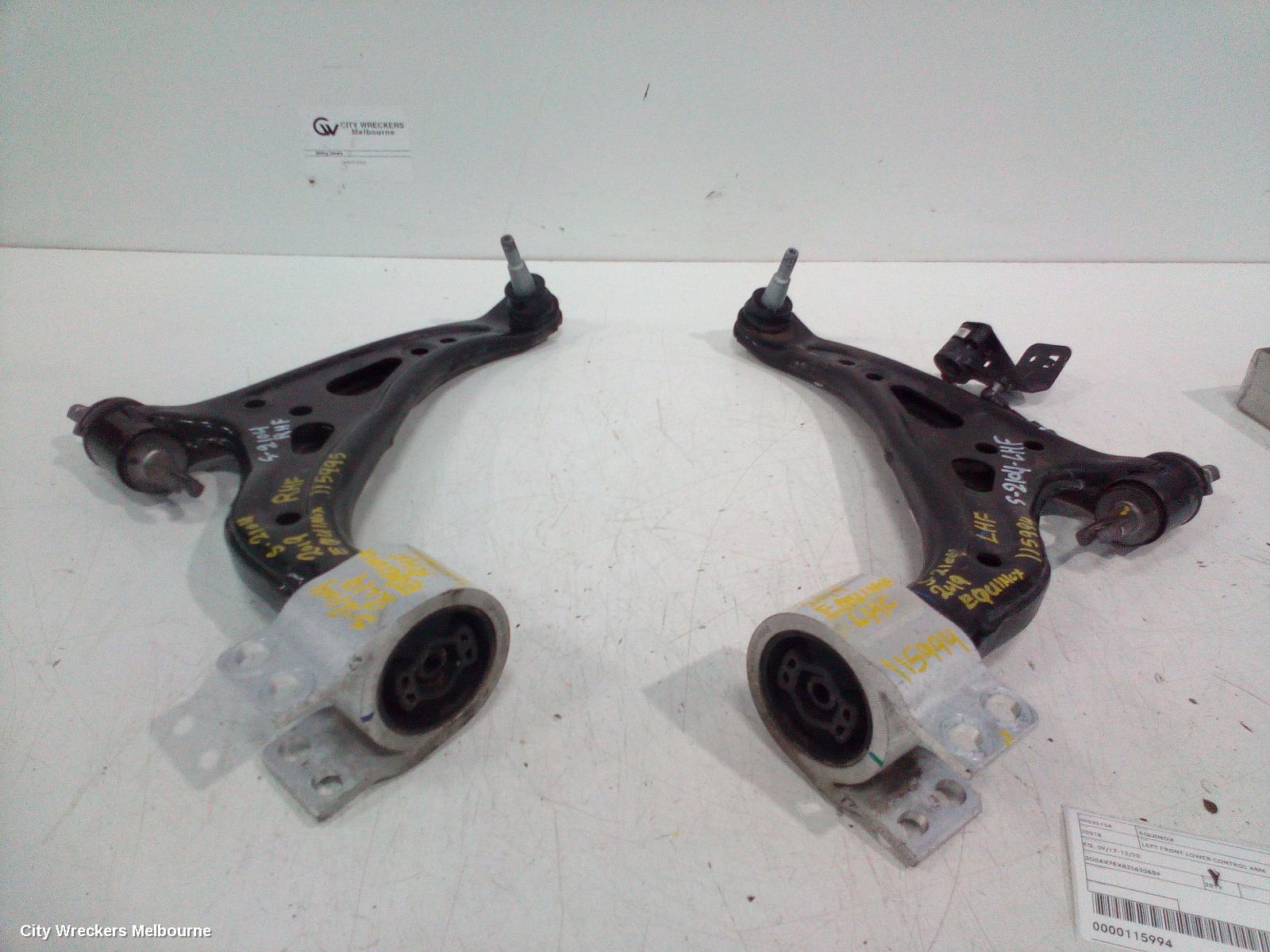 HOLDEN EQUINOX RIGHT FRONT LOWER CONTROL ARM, EQ, 09/2017 - 12/2020