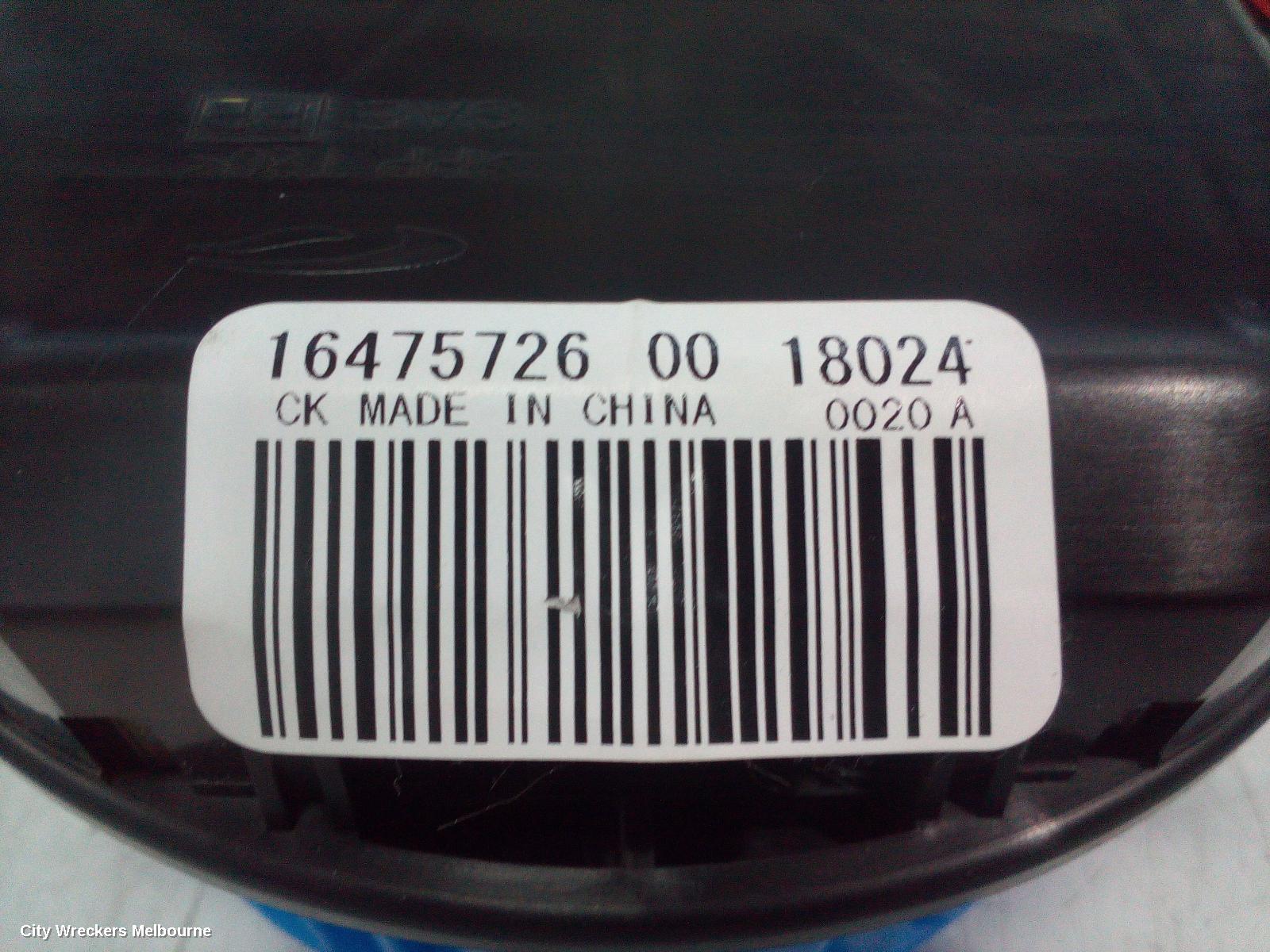 HOLDEN EQUINOX HEATER FAN MOTOR, EQ, 09/2017 - 12/2020