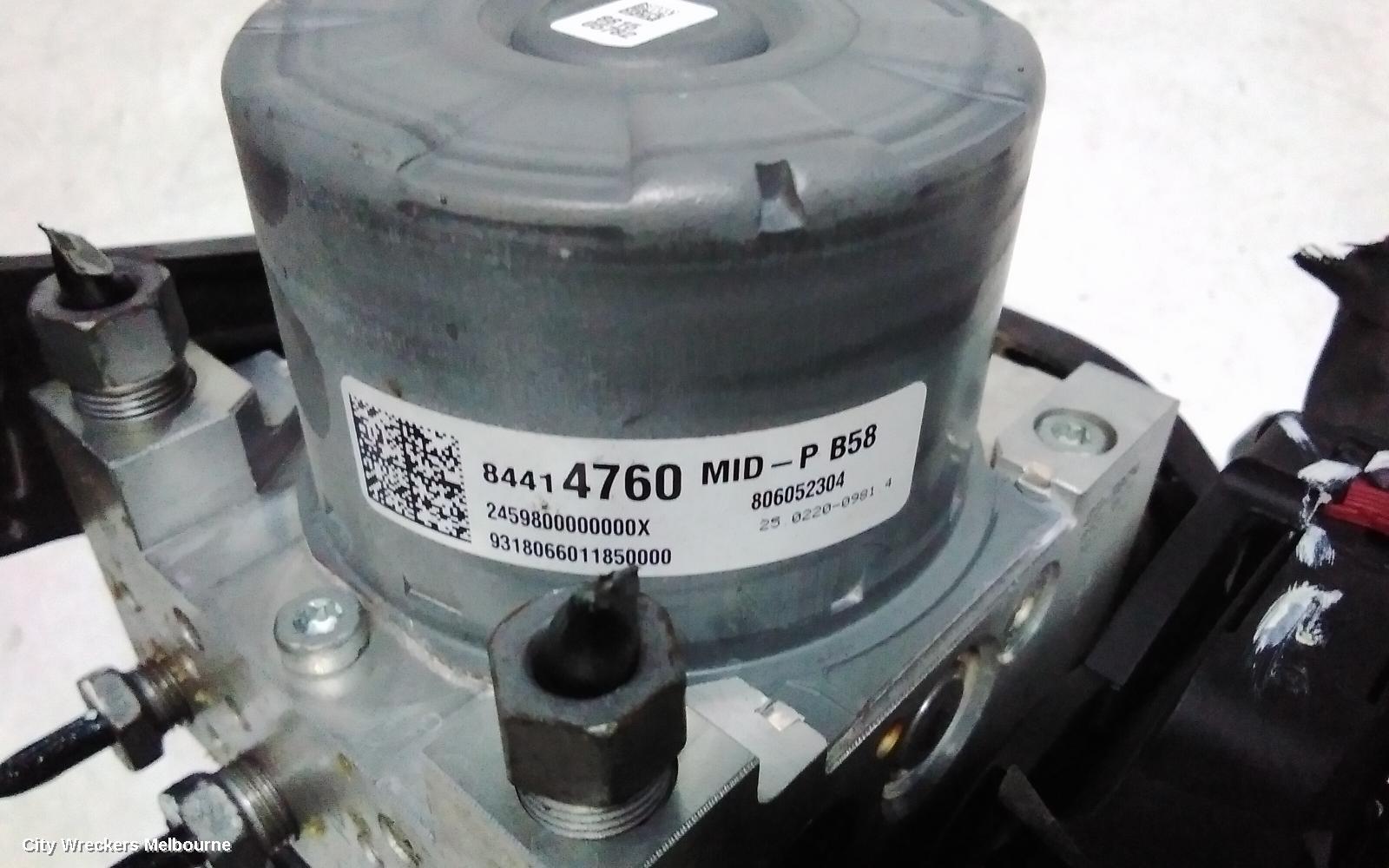 HOLDEN EQUINOX ABS PUMP/MODULATOR, EQ, P/N 84414760, 09/2017 - 12/2020