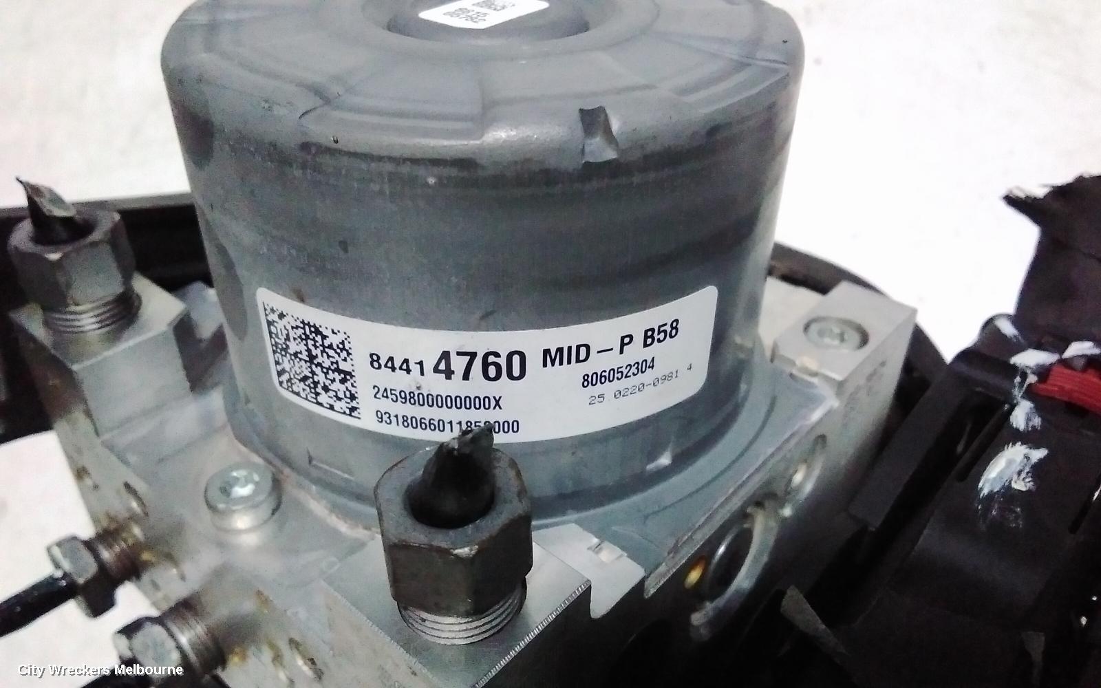 HOLDEN EQUINOX ABS PUMP/MODULATOR, EQ, P/N 84414760, 09/2017 - 12/2020