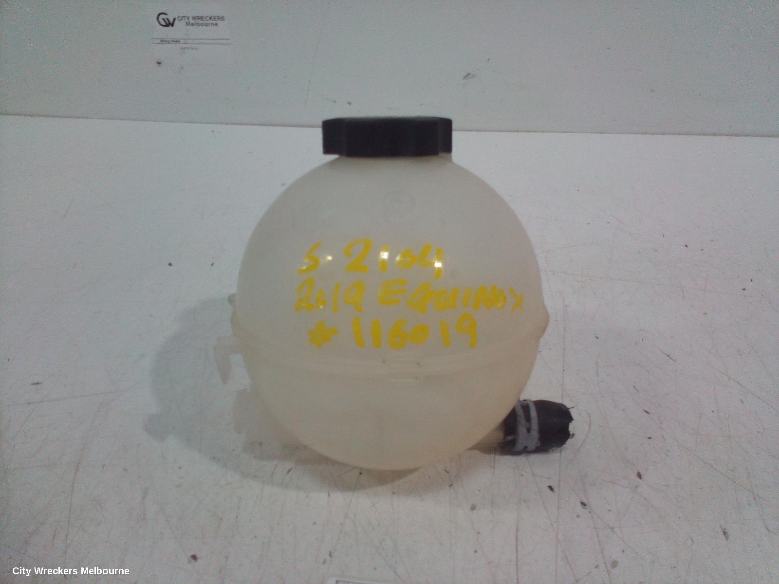 HOLDEN EQUINOX OVERFLOW BOTTLE, EXPANSION TANK, EQ, 09/2017 - 12/2020
