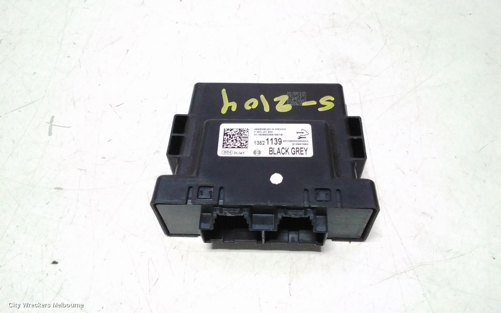 HOLDEN EQUINOX, EQ, 09/2017 - 12/2020, PARK ASSIST CONTROL COMPUTER MODULE 13521139: 116047